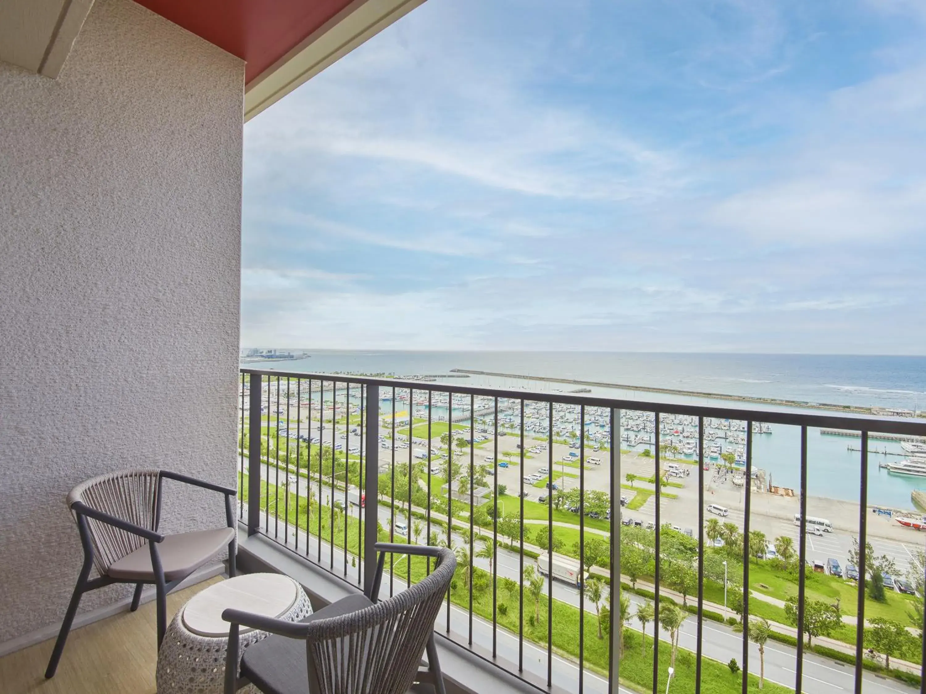 Balcony/Terrace in Okinawa Prince Hotel Ocean View Ginowan Balcony/Terrace in Okinawa Prince Hotel Ocean View Ginowan