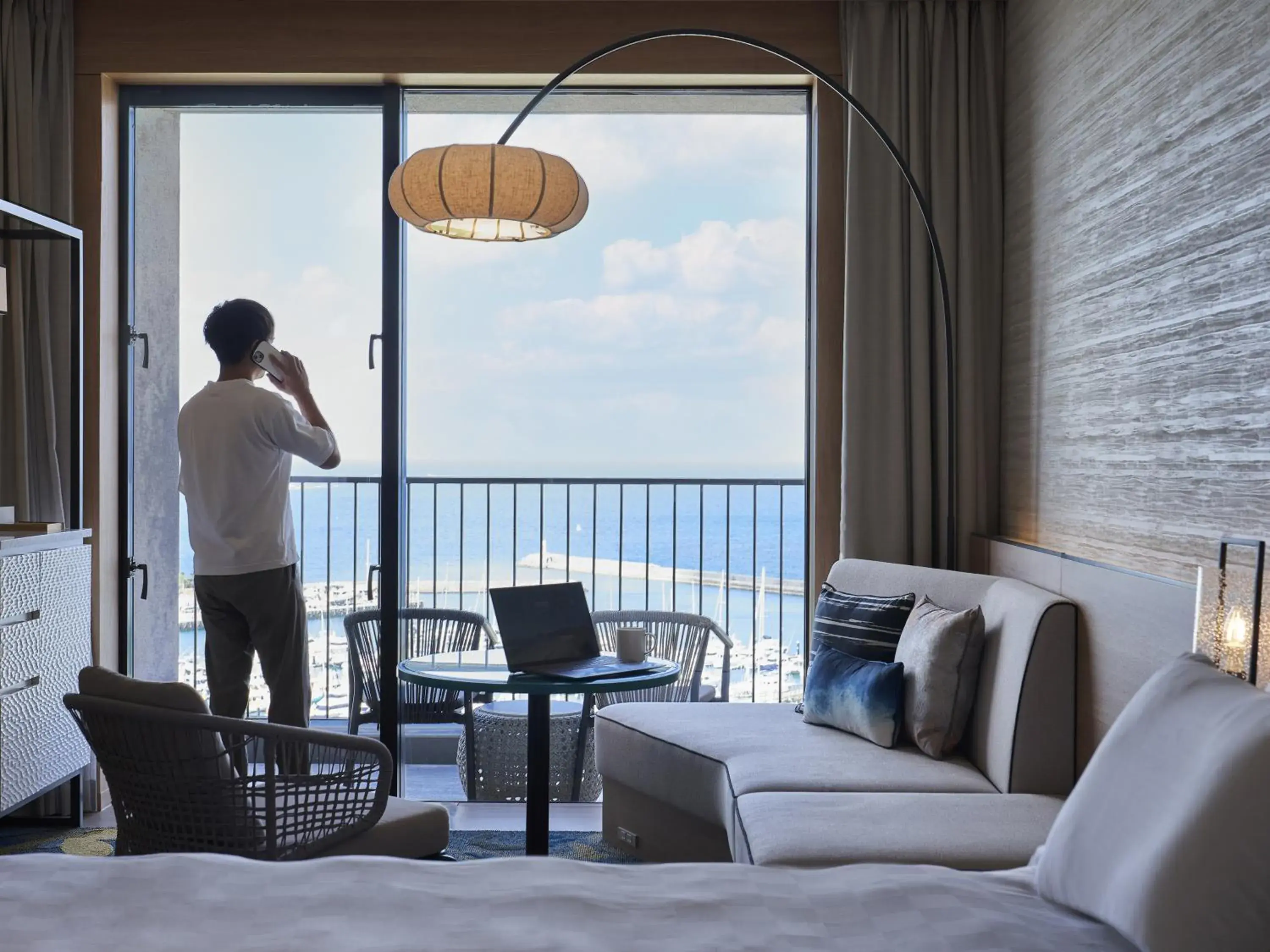 Balcony/Terrace in Okinawa Prince Hotel Ocean View Ginowan Balcony/Terrace in Okinawa Prince Hotel Ocean View Ginowan