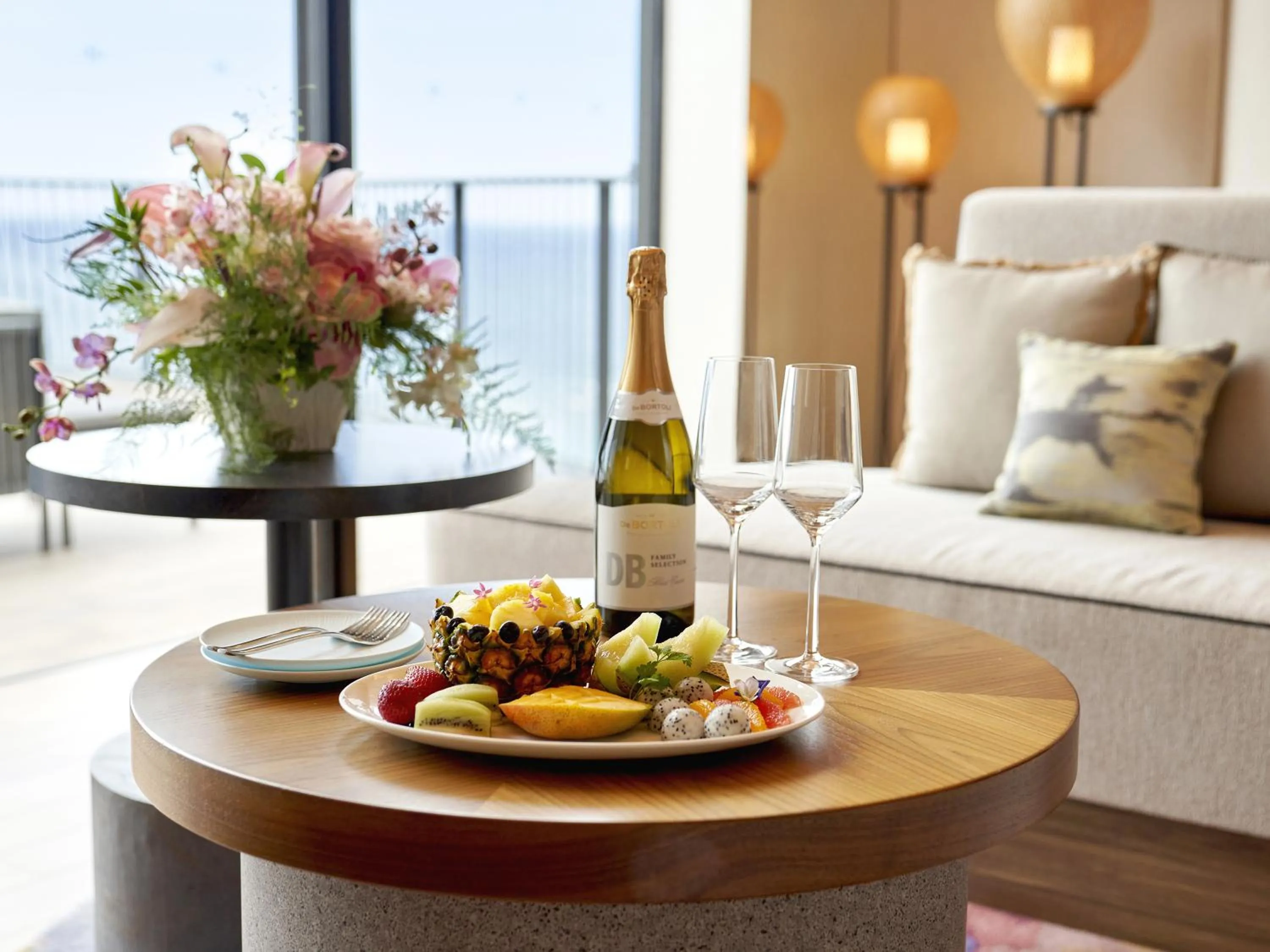 room service in Okinawa Prince Hotel Ocean View Ginowan