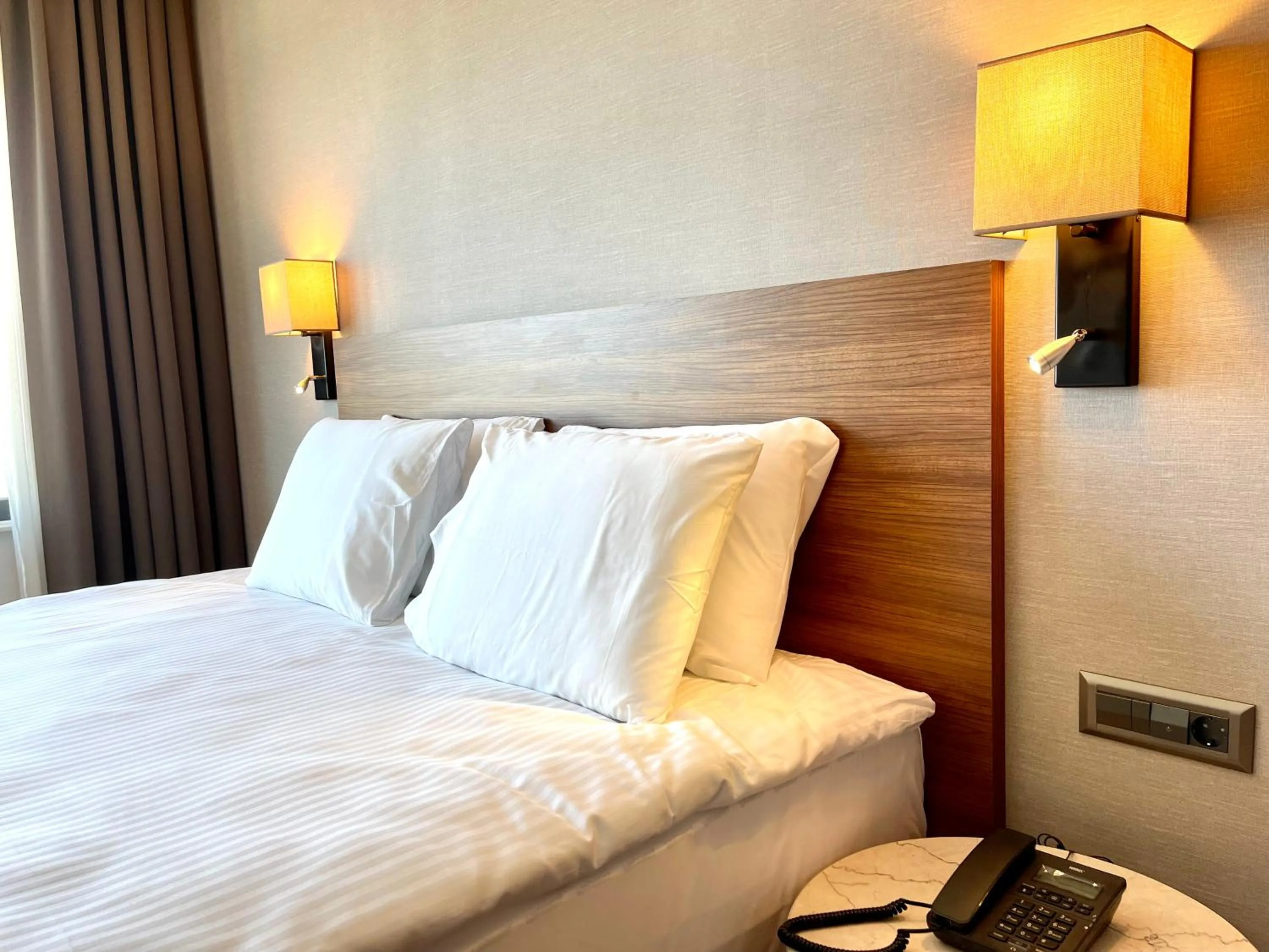 Bed in Türkmen Riverside Hotel Adana