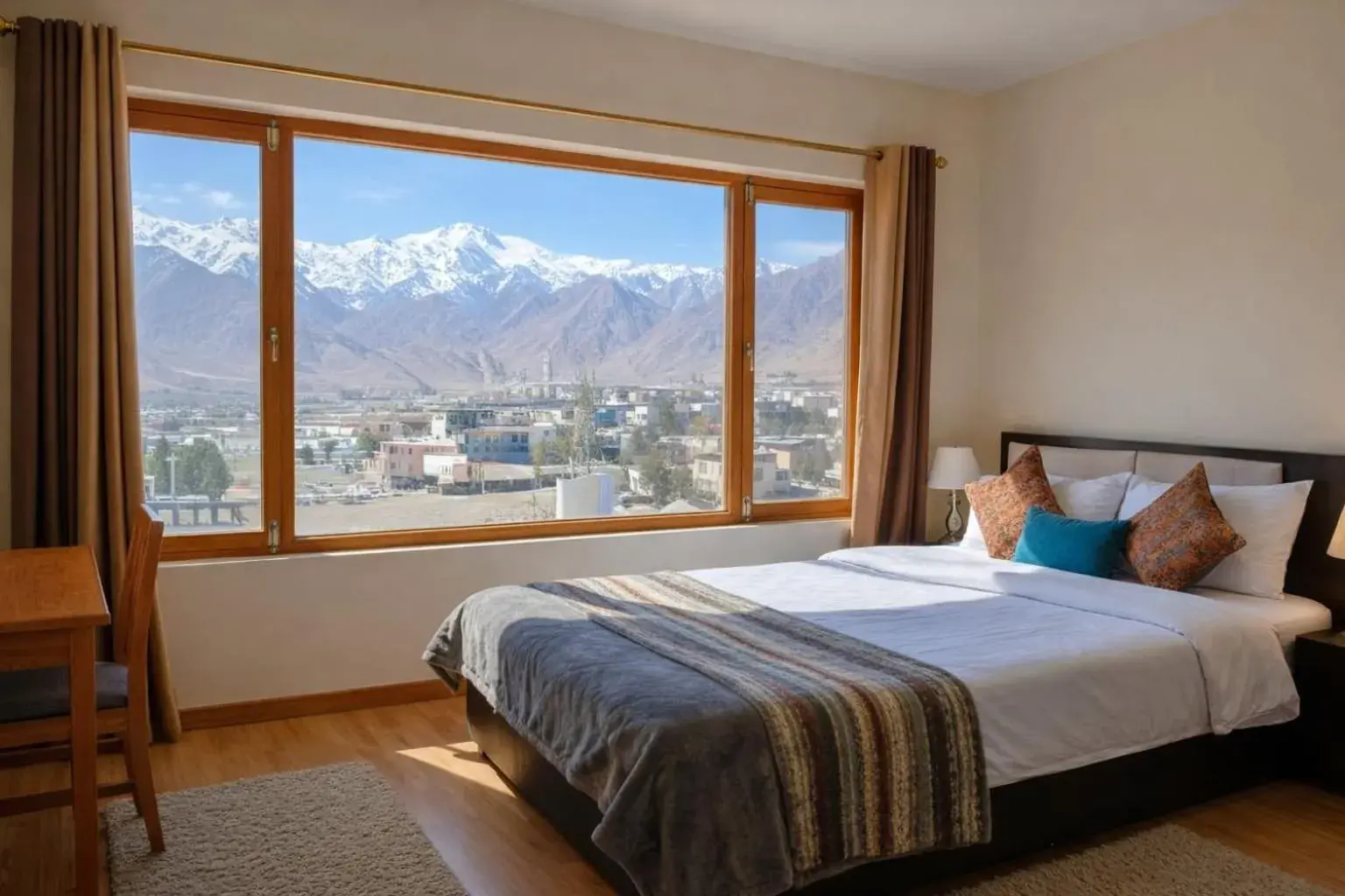 Bed in Hotel Malik Residency Bed in Hotel Malik Residency