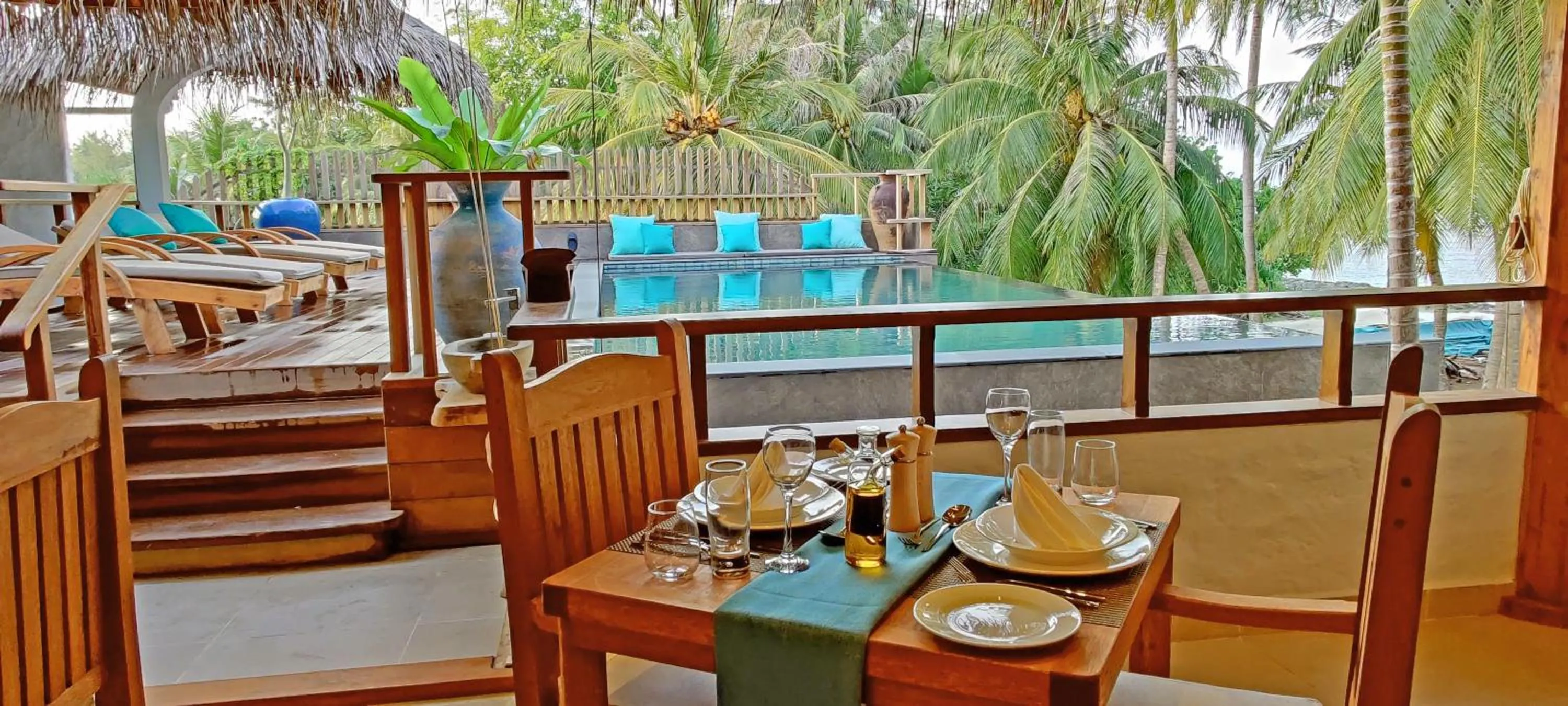 Dining area in Island Luxury Boutique Hotel - Fulhadhoo
