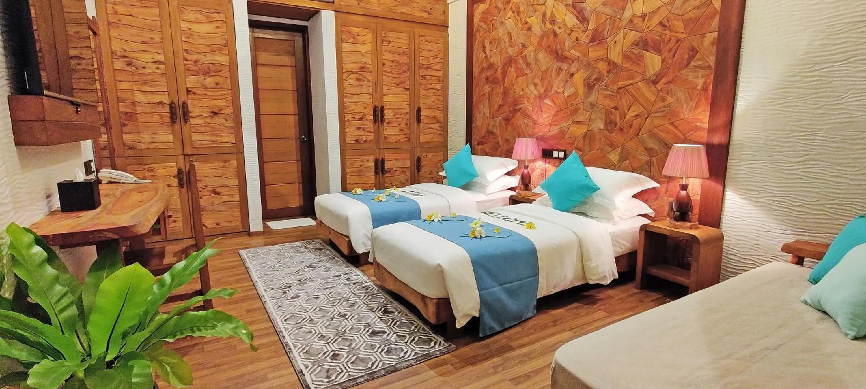 Photo of the whole room, Bed in Island Luxury Boutique Hotel - Fulhadhoo