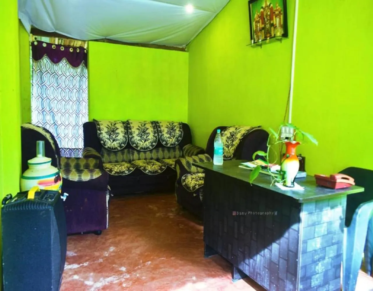 Living room in Dandeli Eco VanaVasa by StayApart