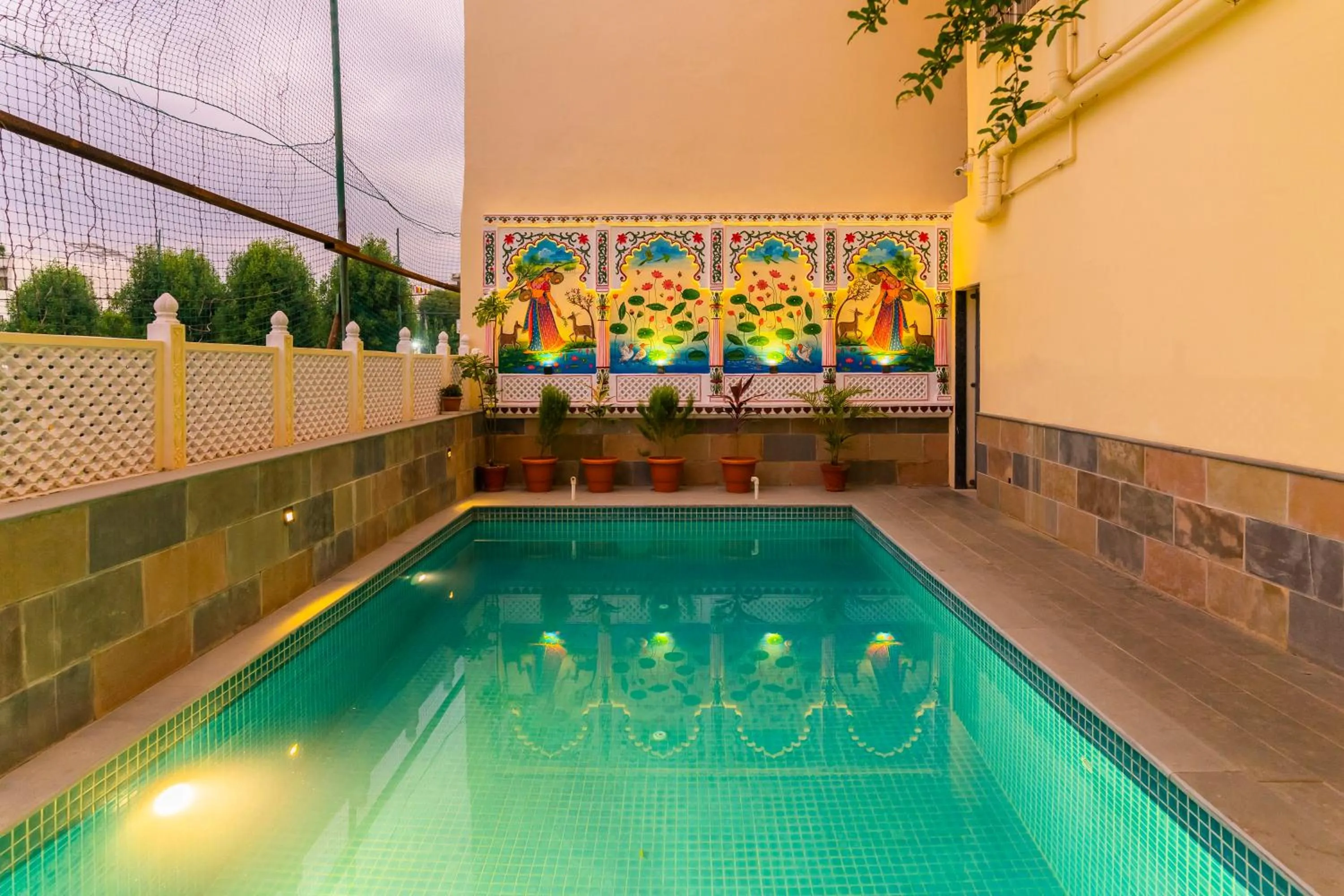 Swimming pool in Vasant Vilas