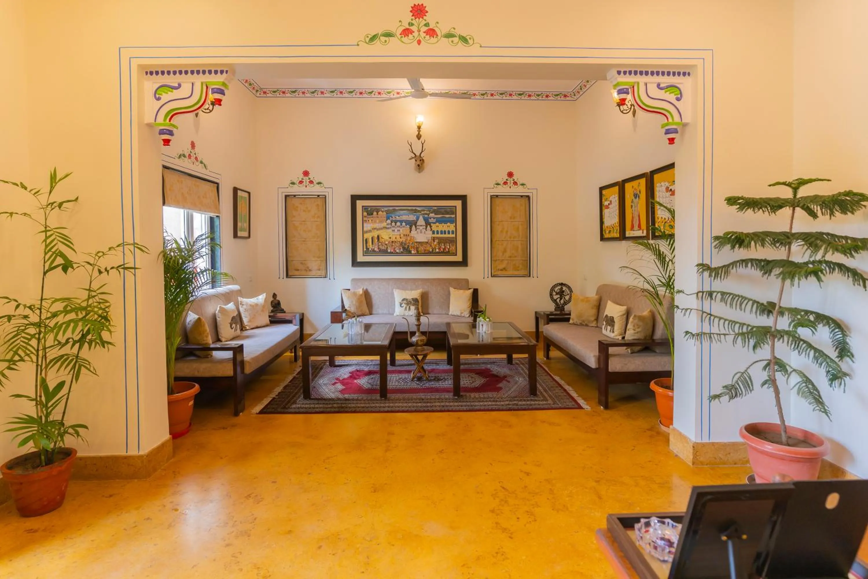 Lobby or reception in Vasant Vilas