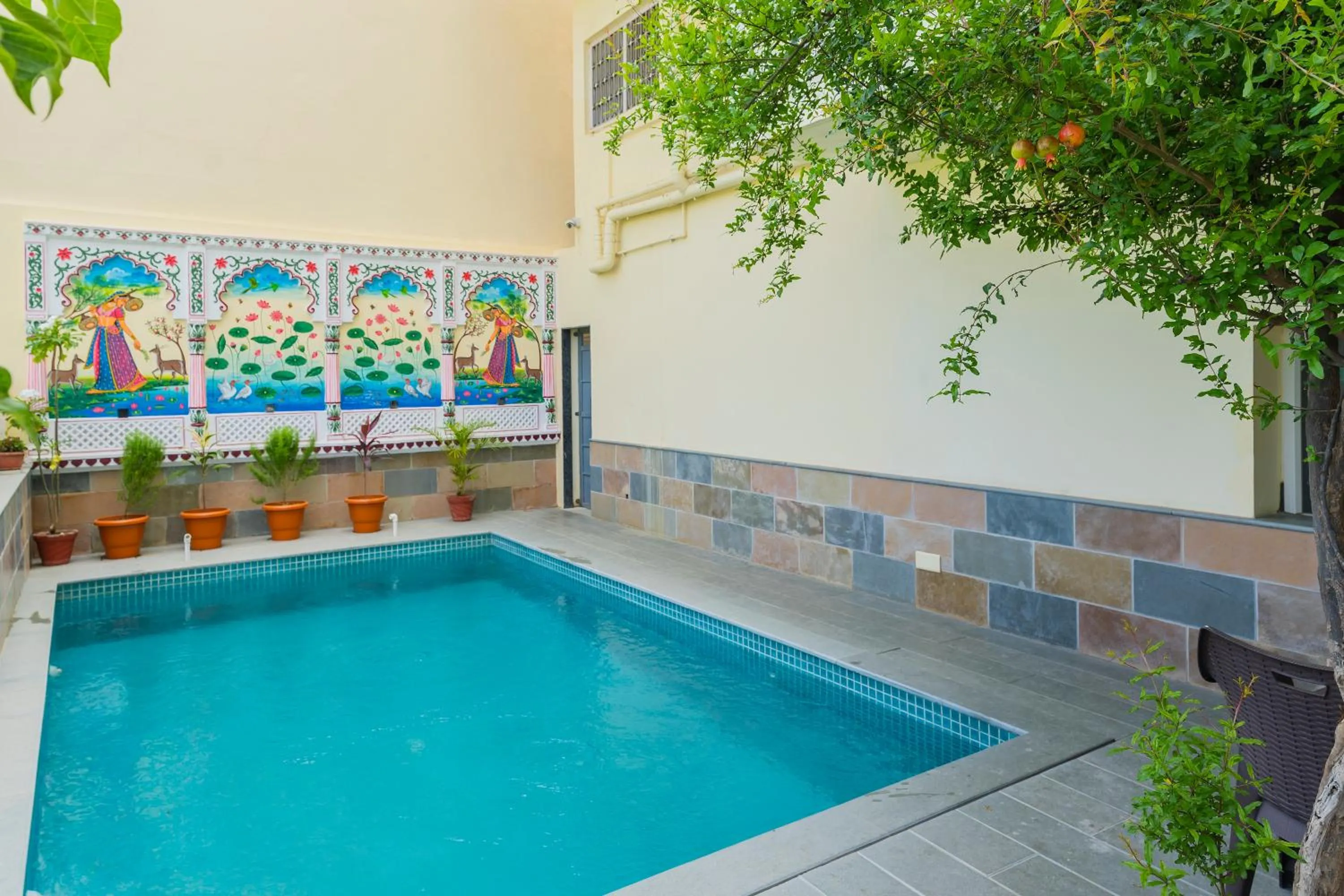 Swimming pool in Vasant Vilas