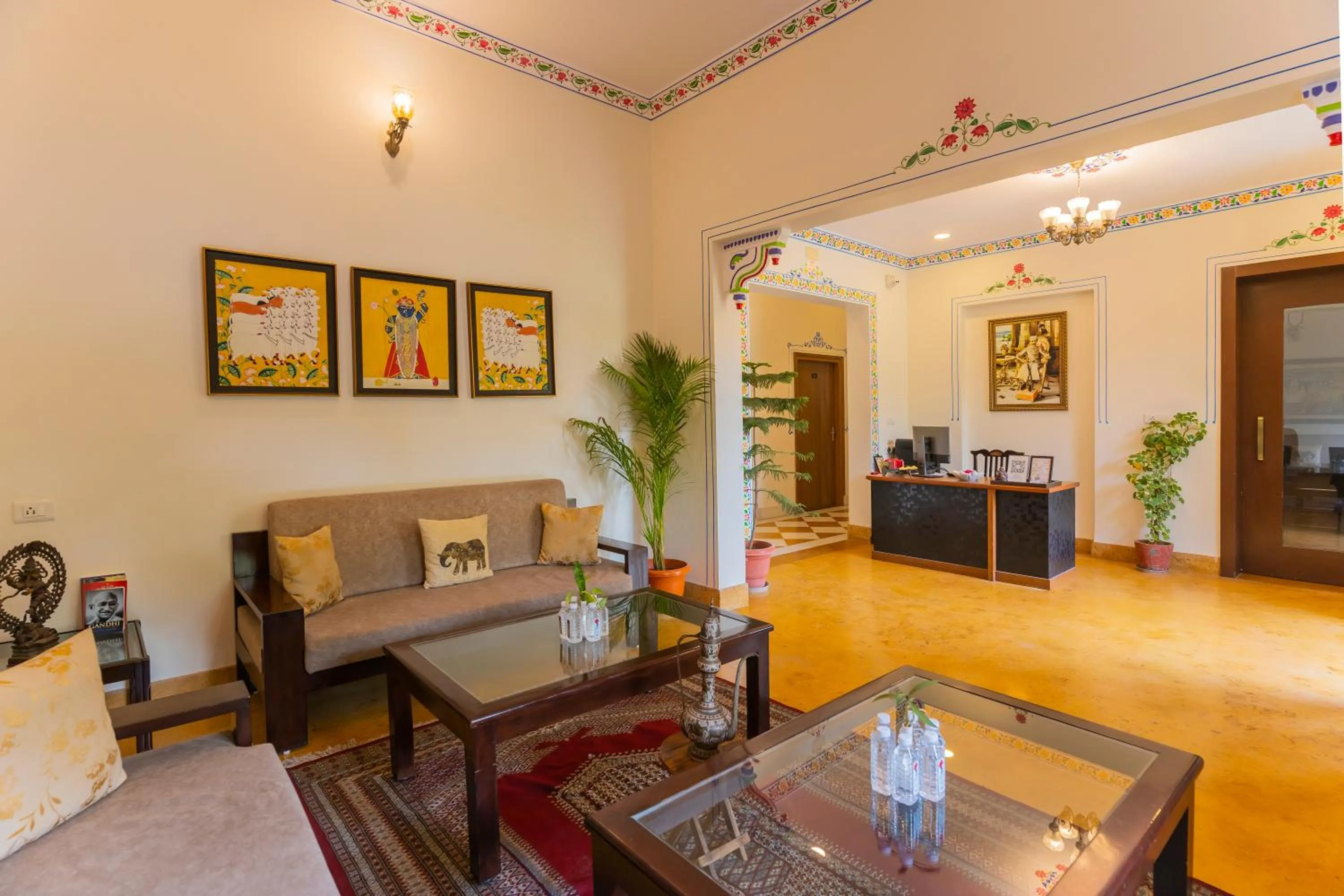 Lobby or reception in Vasant Vilas