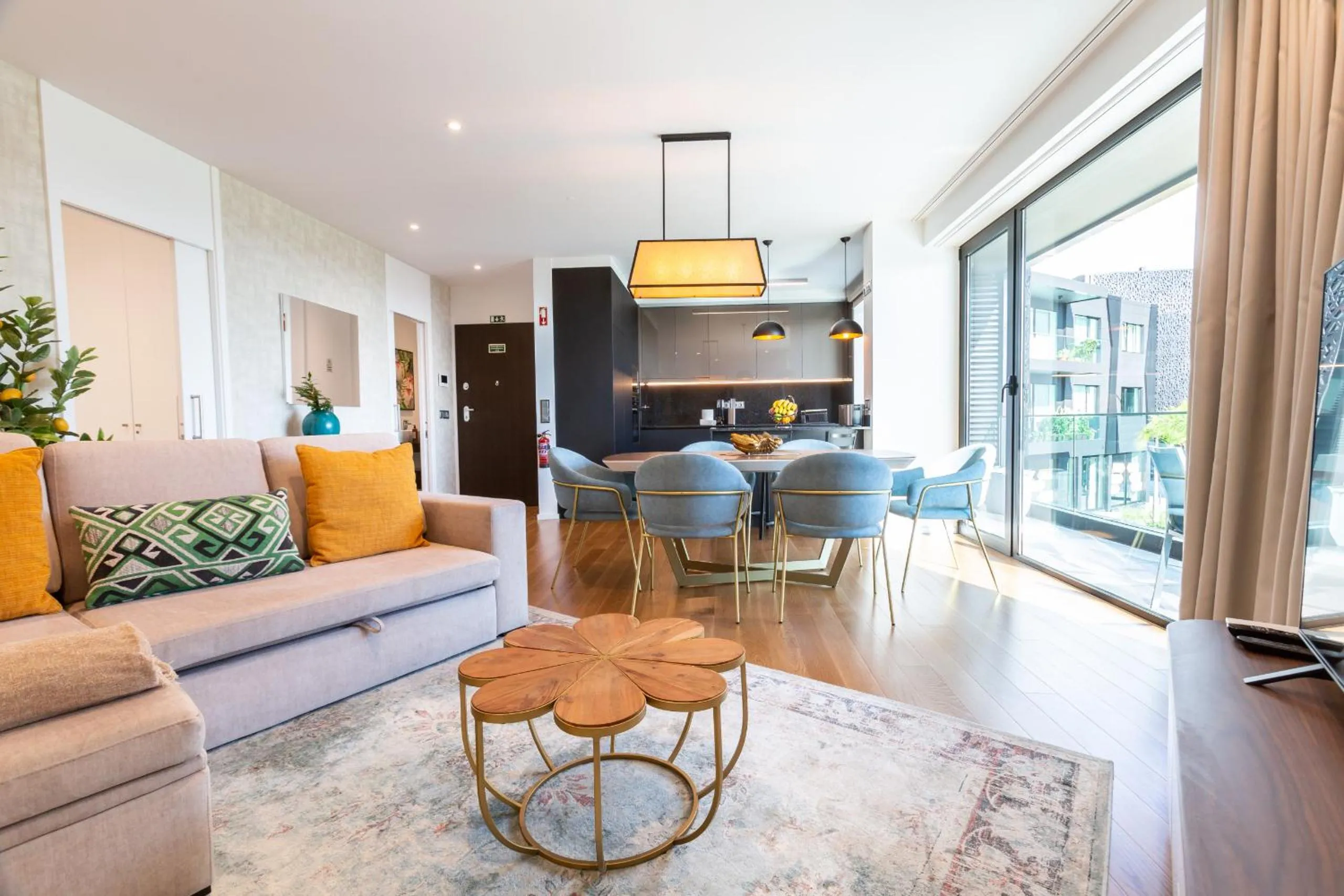 Communal lounge/ TV room in Banana Lodge by Atlantic Holiday