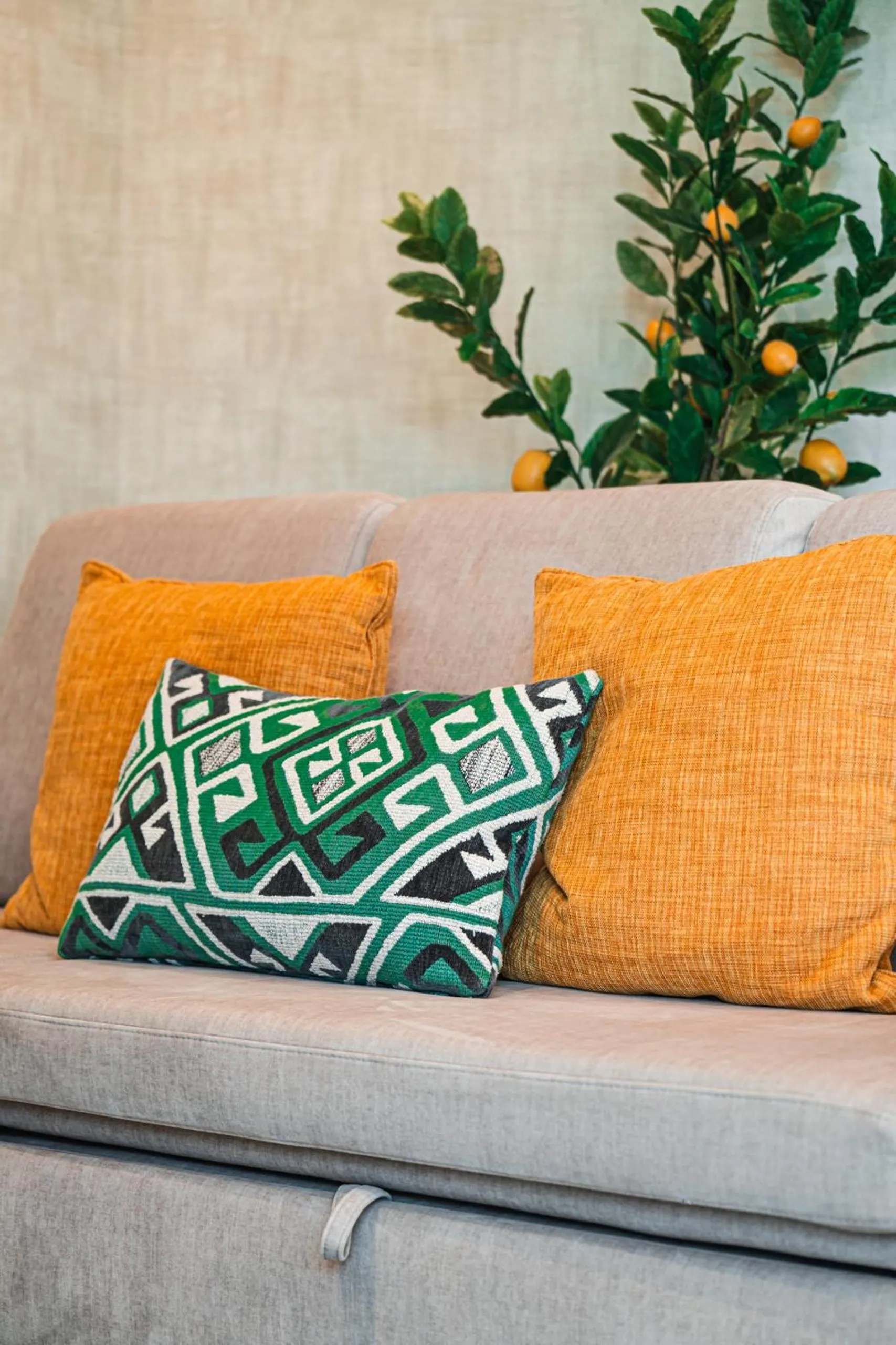 Decorative detail in Banana Lodge by Atlantic Holiday