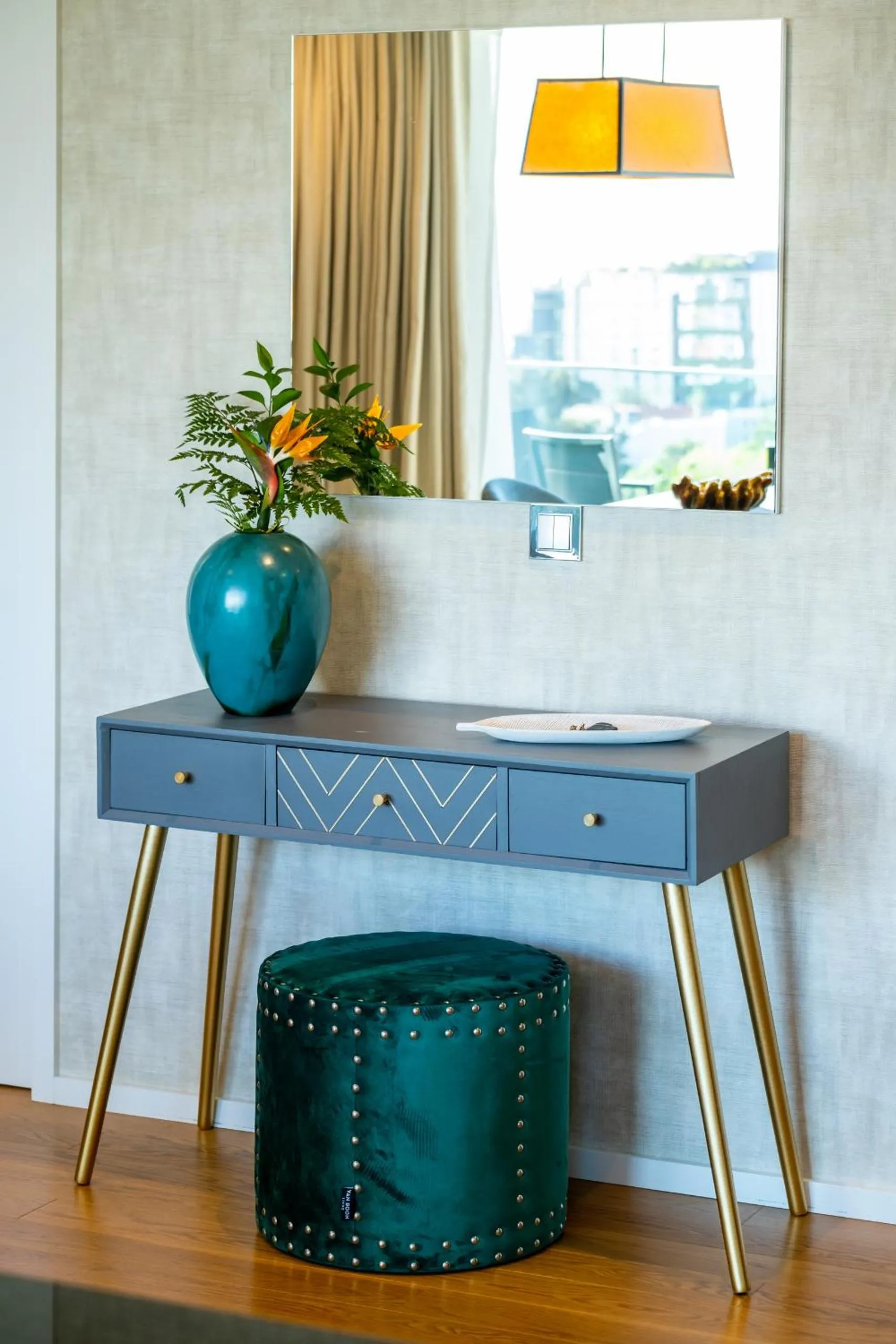 Decorative detail in Banana Lodge by Atlantic Holiday