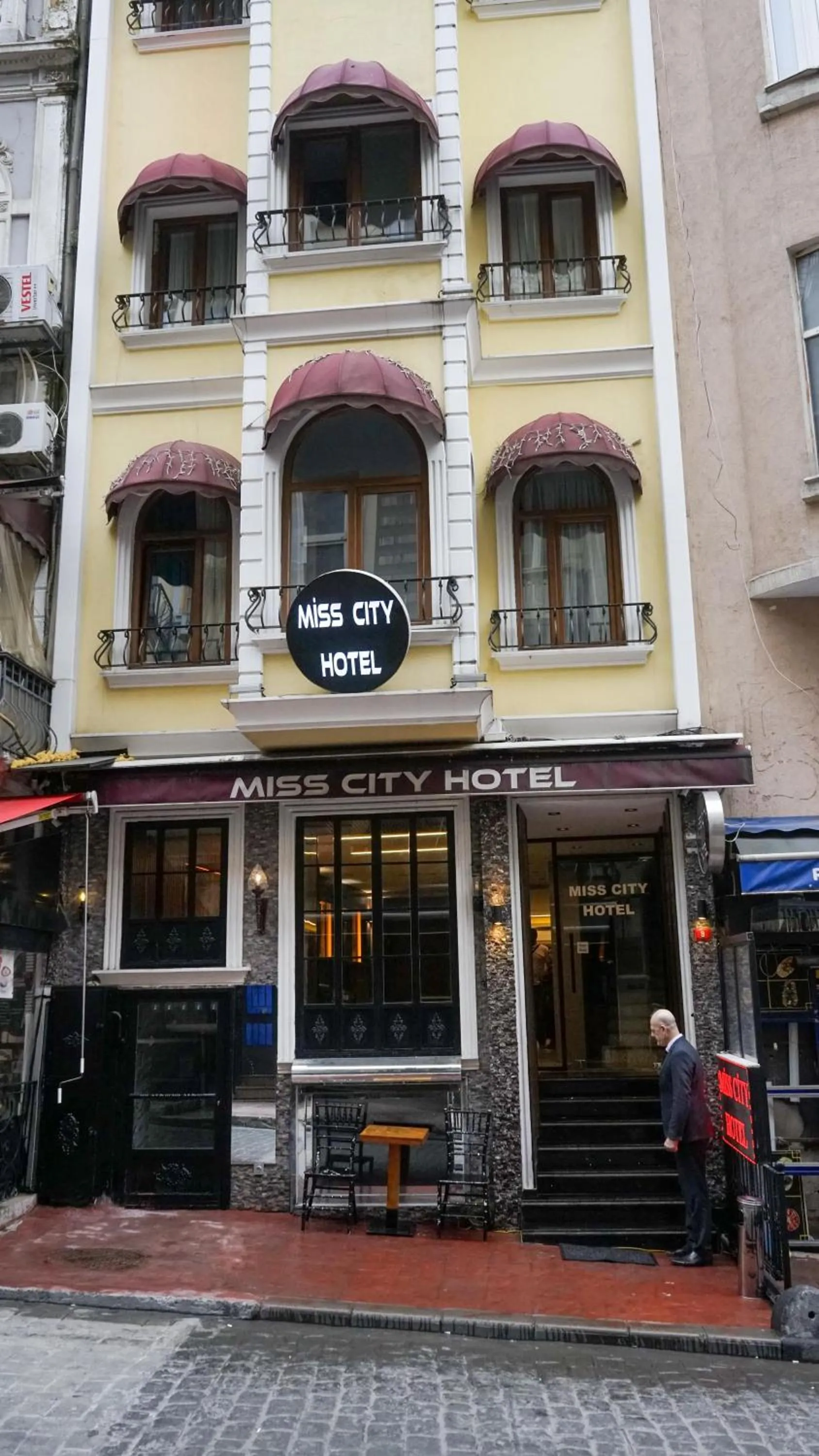 Property building in Miss City Hotel Taksim