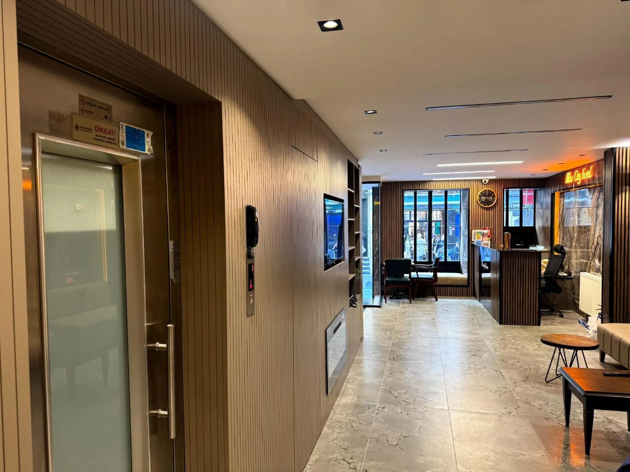 elevator in Miss City Hotel Taksim