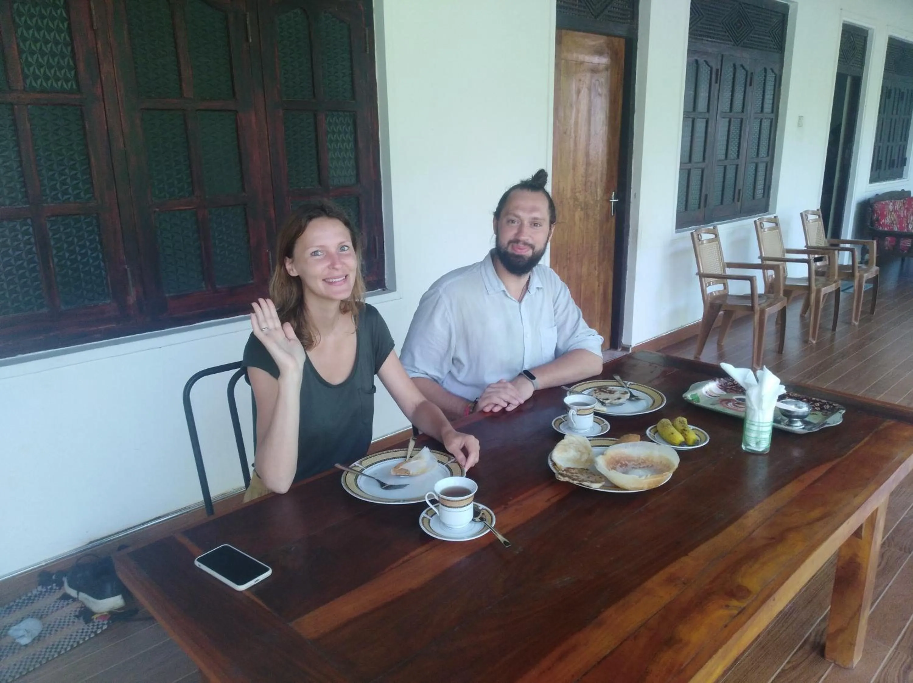 People in Deer Garden Guest