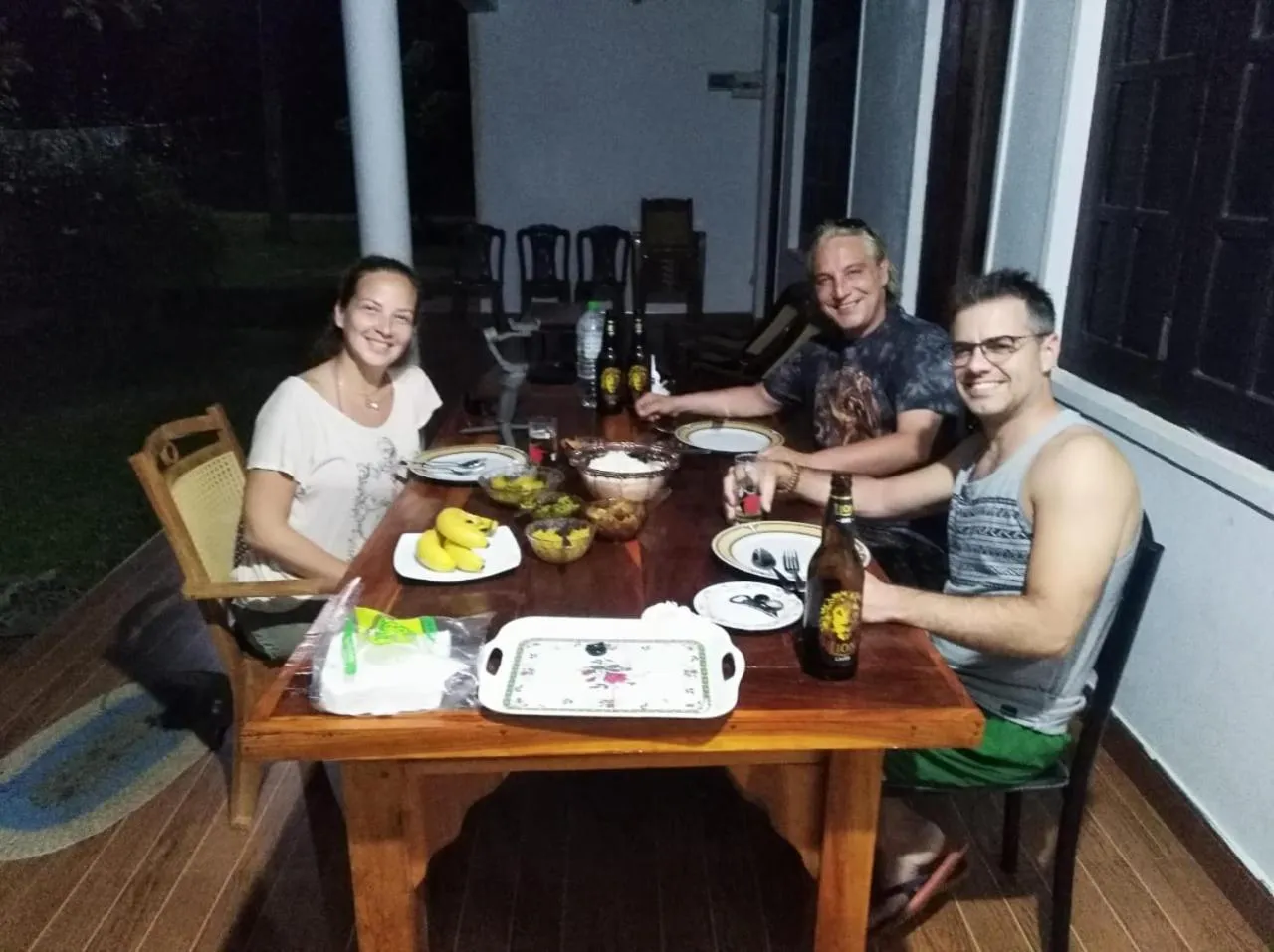 People in Deer Garden Guest