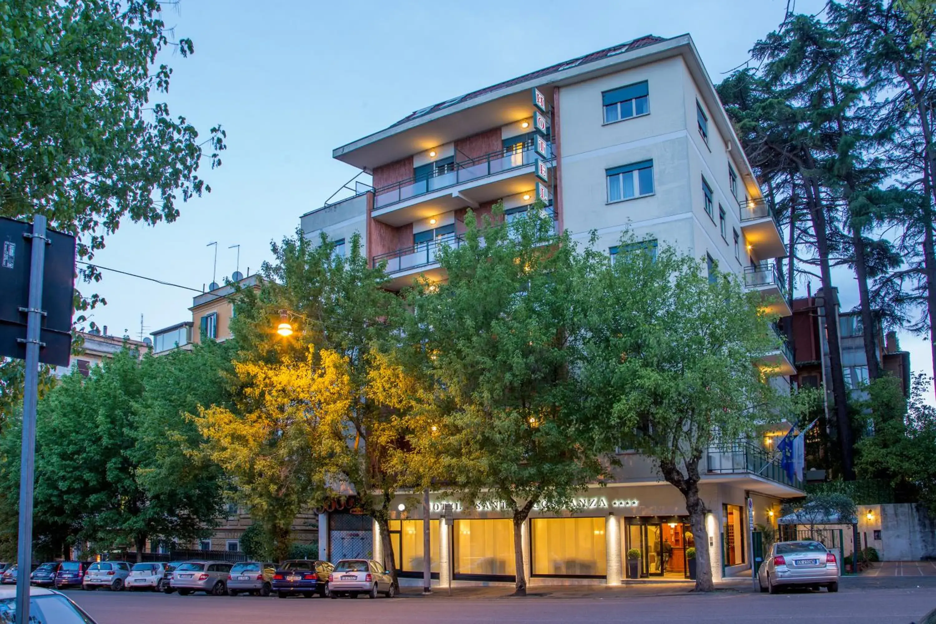 Facade/entrance in Hotel Santa Costanza by OMNIA hotels Facade/entrance in Hotel Santa Costanza by OMNIA hotels