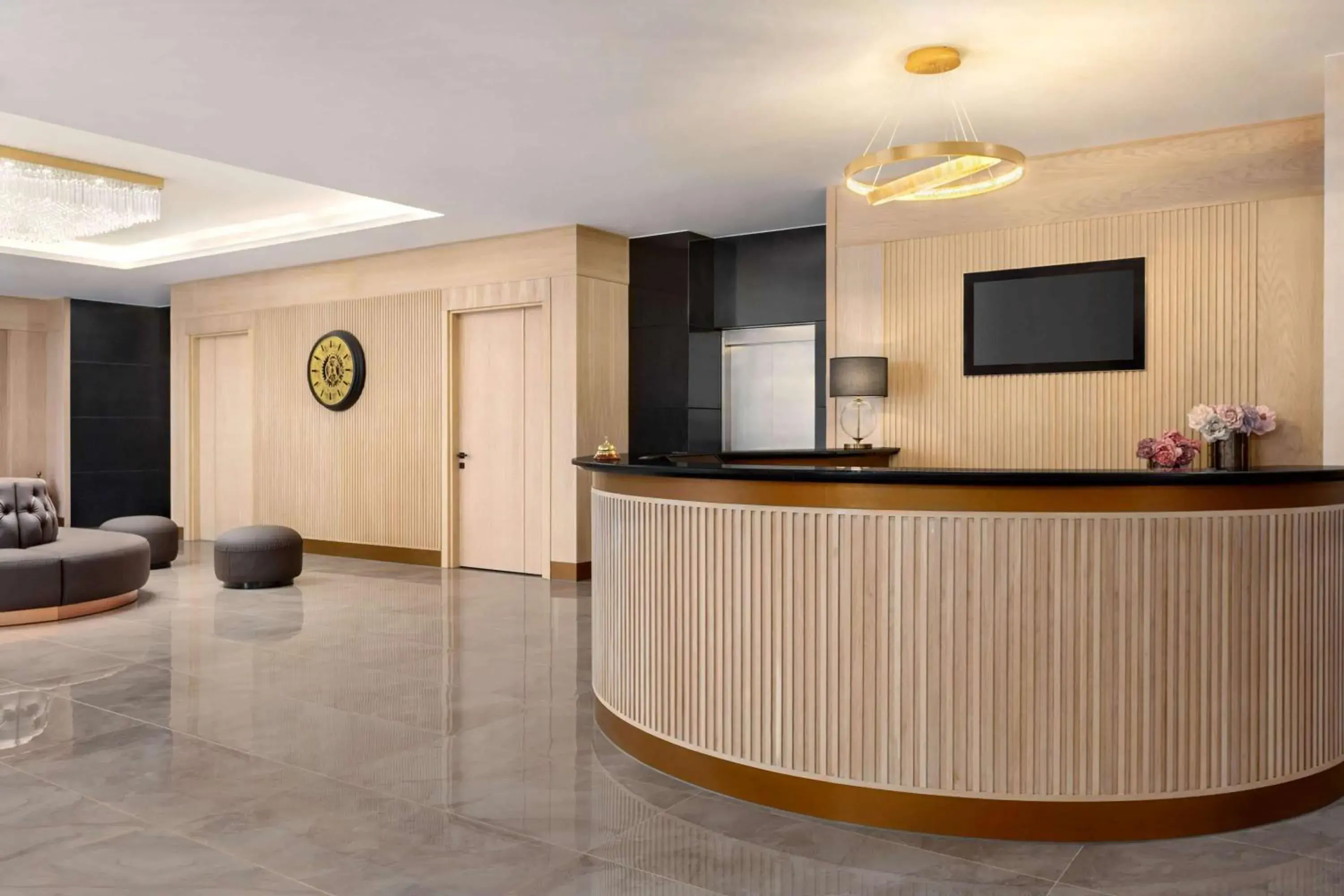 Lobby or reception in Ramada by Wyndham Adiyaman Lobby or reception in Ramada by Wyndham Adiyaman