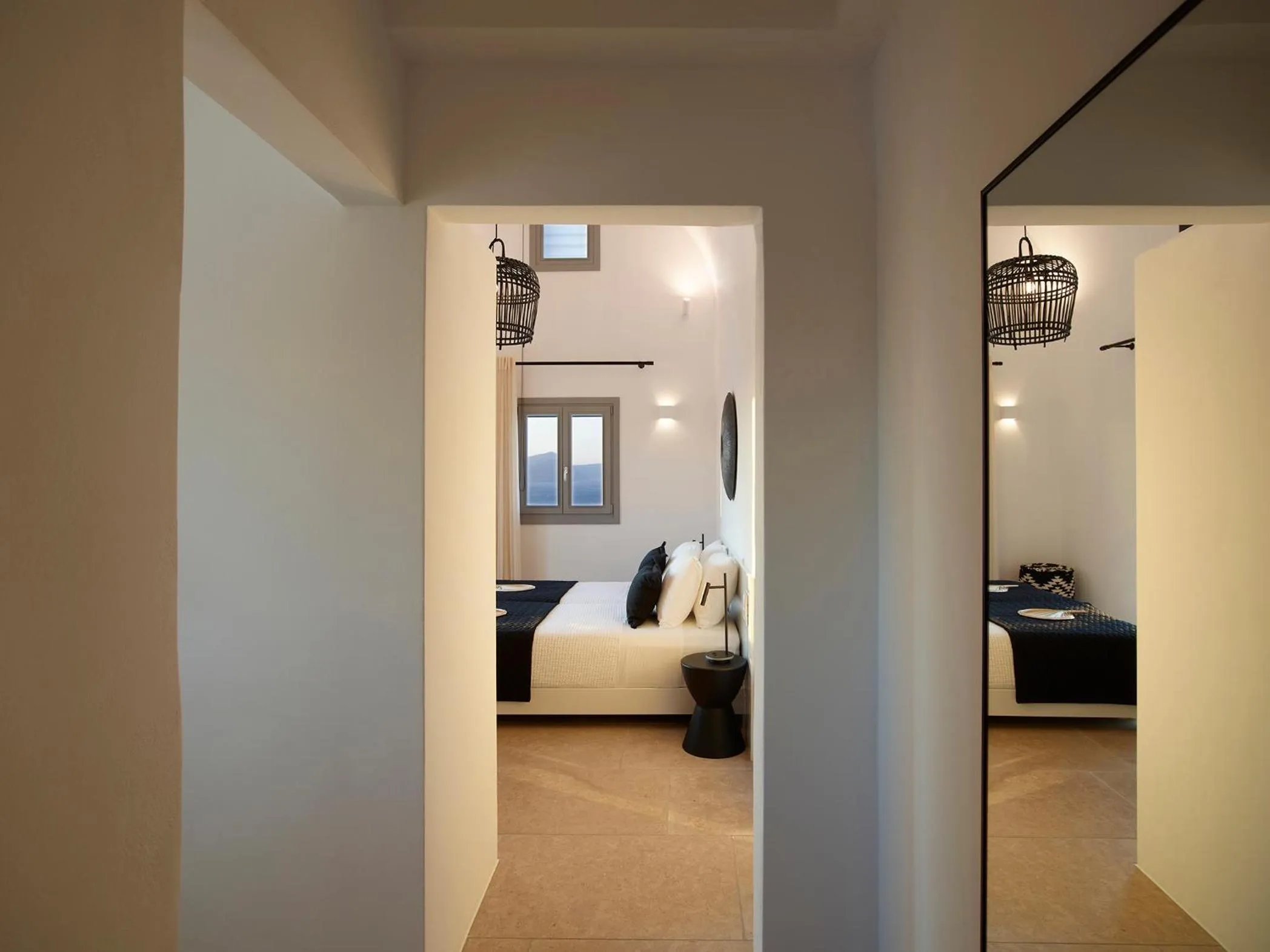 Bed in Absolute Paradise Santorini