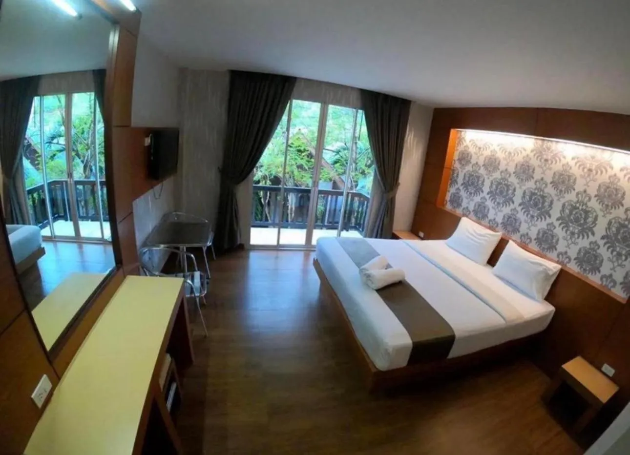 Bed in Andaman Resort