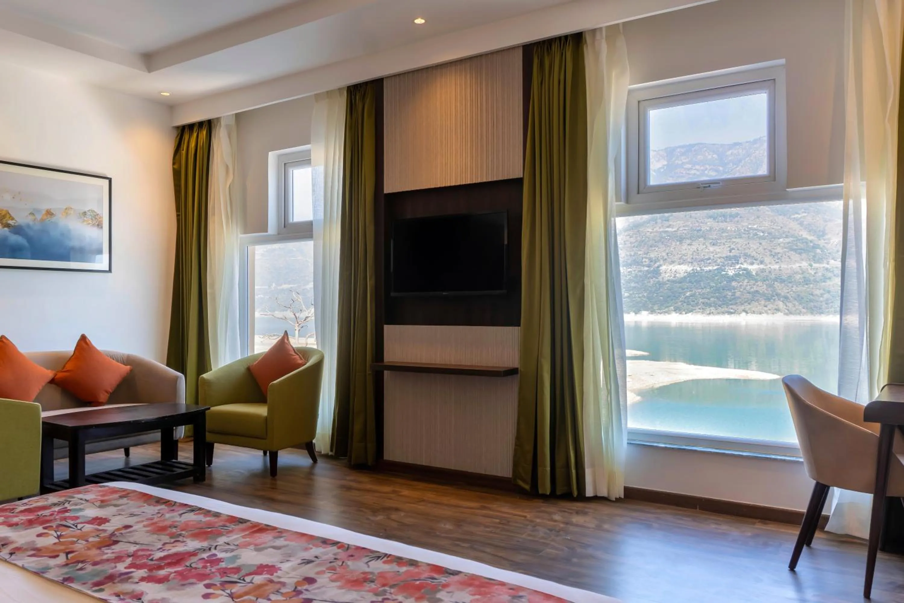 Lake view in Hotel Le ROI Lake View Koti