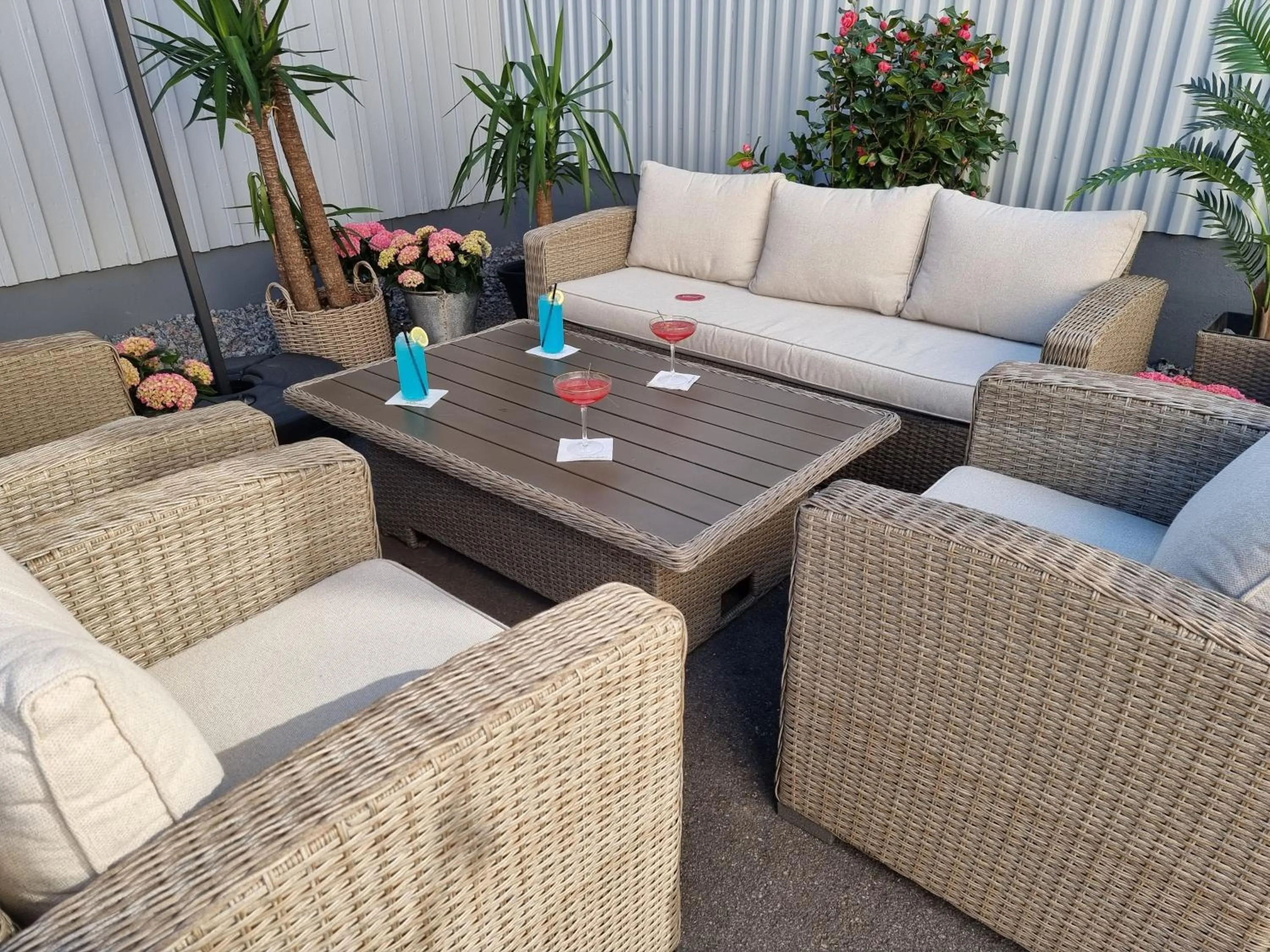 Balcony/Terrace in Hotell Gästis Tierp