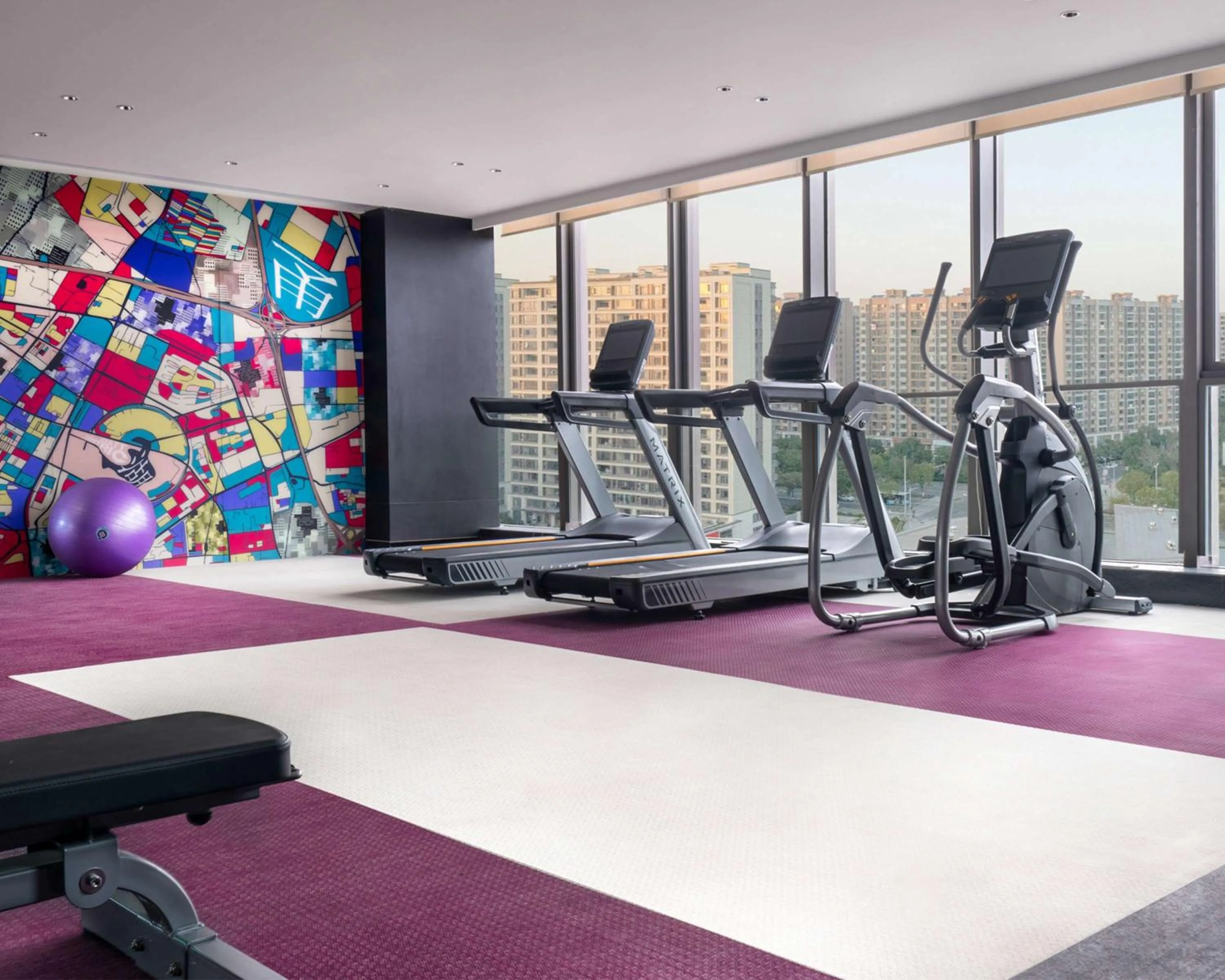 Fitness centre/facilities in Hyatt Centric Lakeside Ningbo
