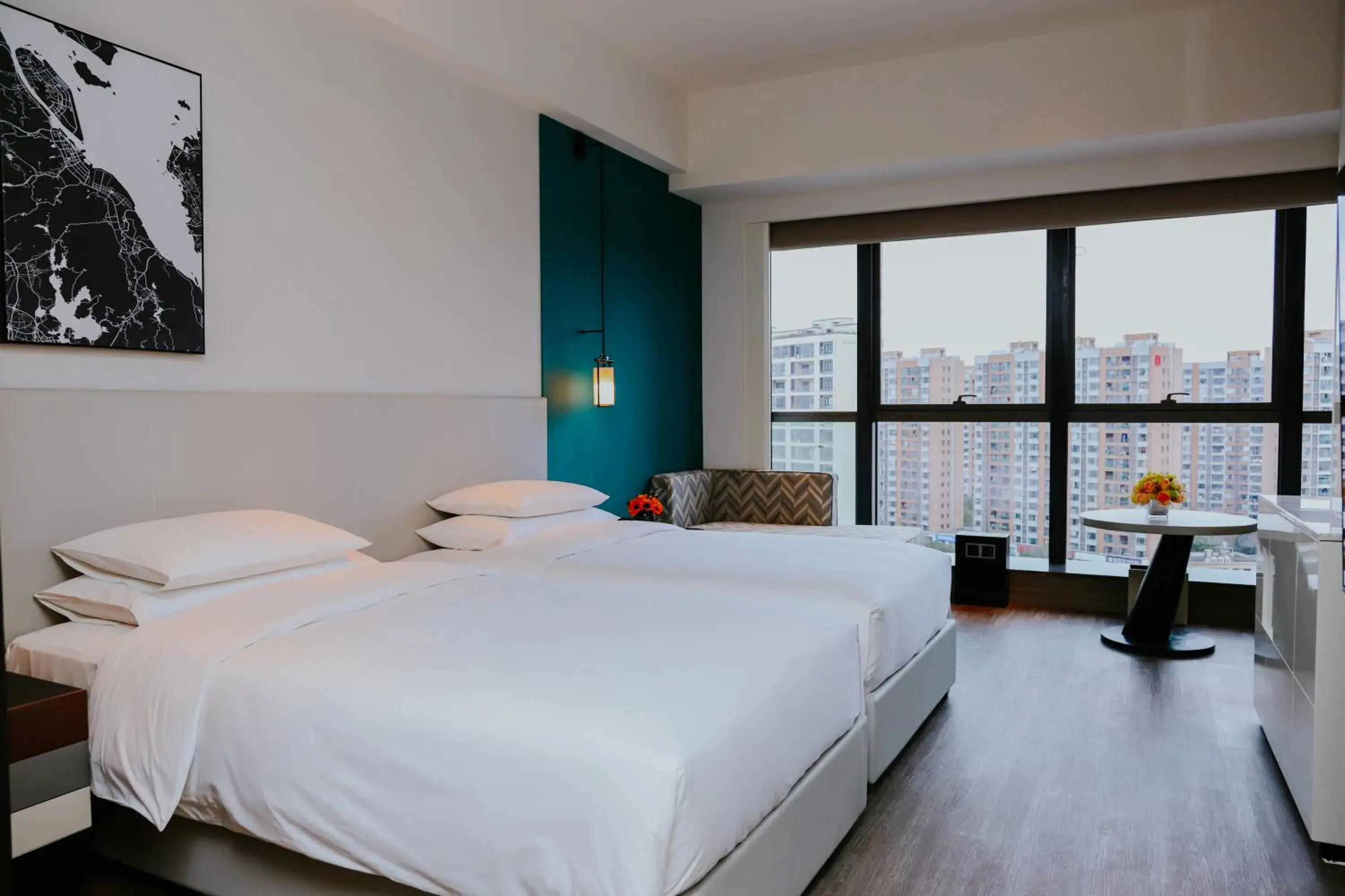 Twin Room in Hyatt Centric Lakeside Ningbo Twin Room in Hyatt Centric Lakeside Ningbo