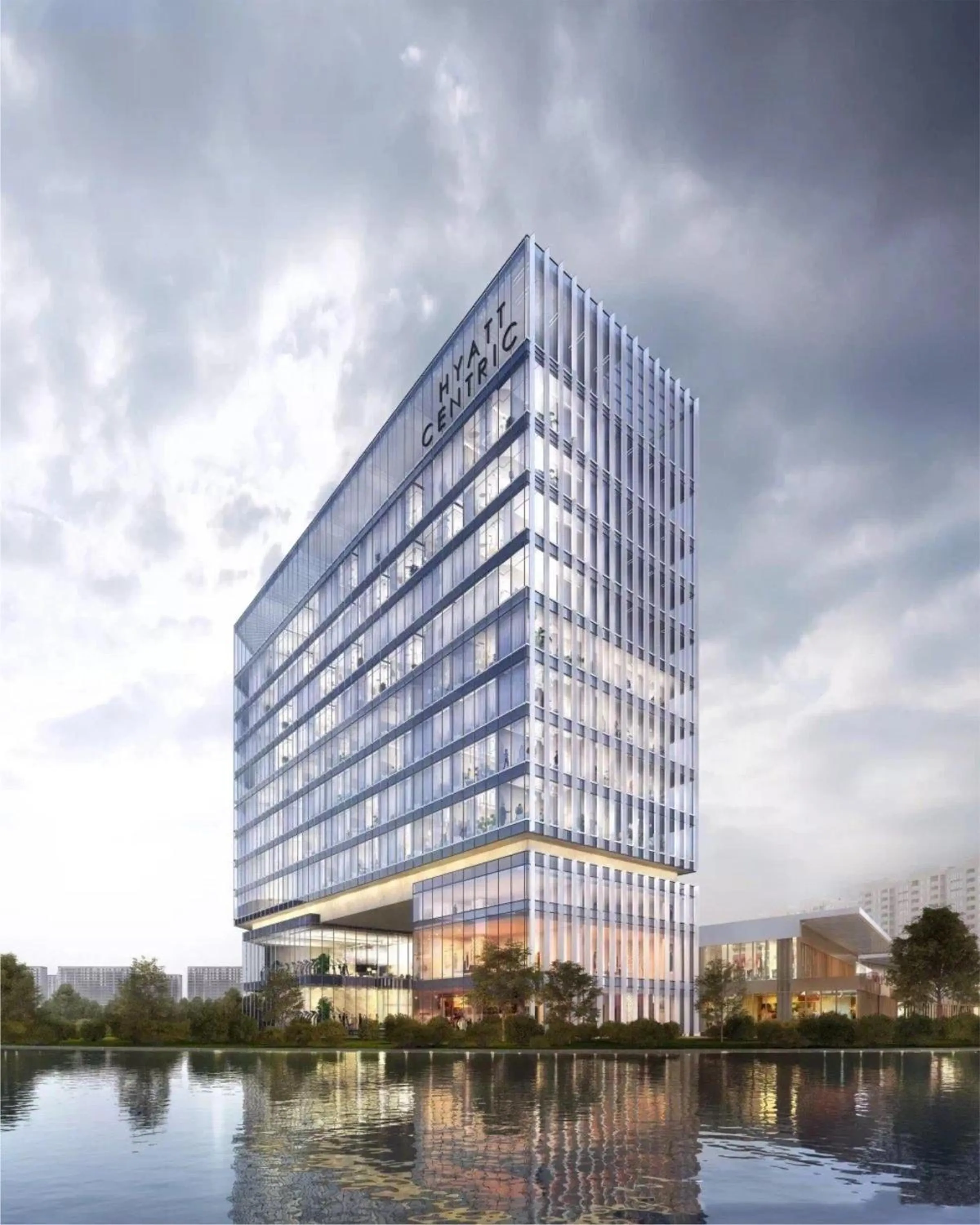 Property building in Hyatt Centric Lakeside Ningbo