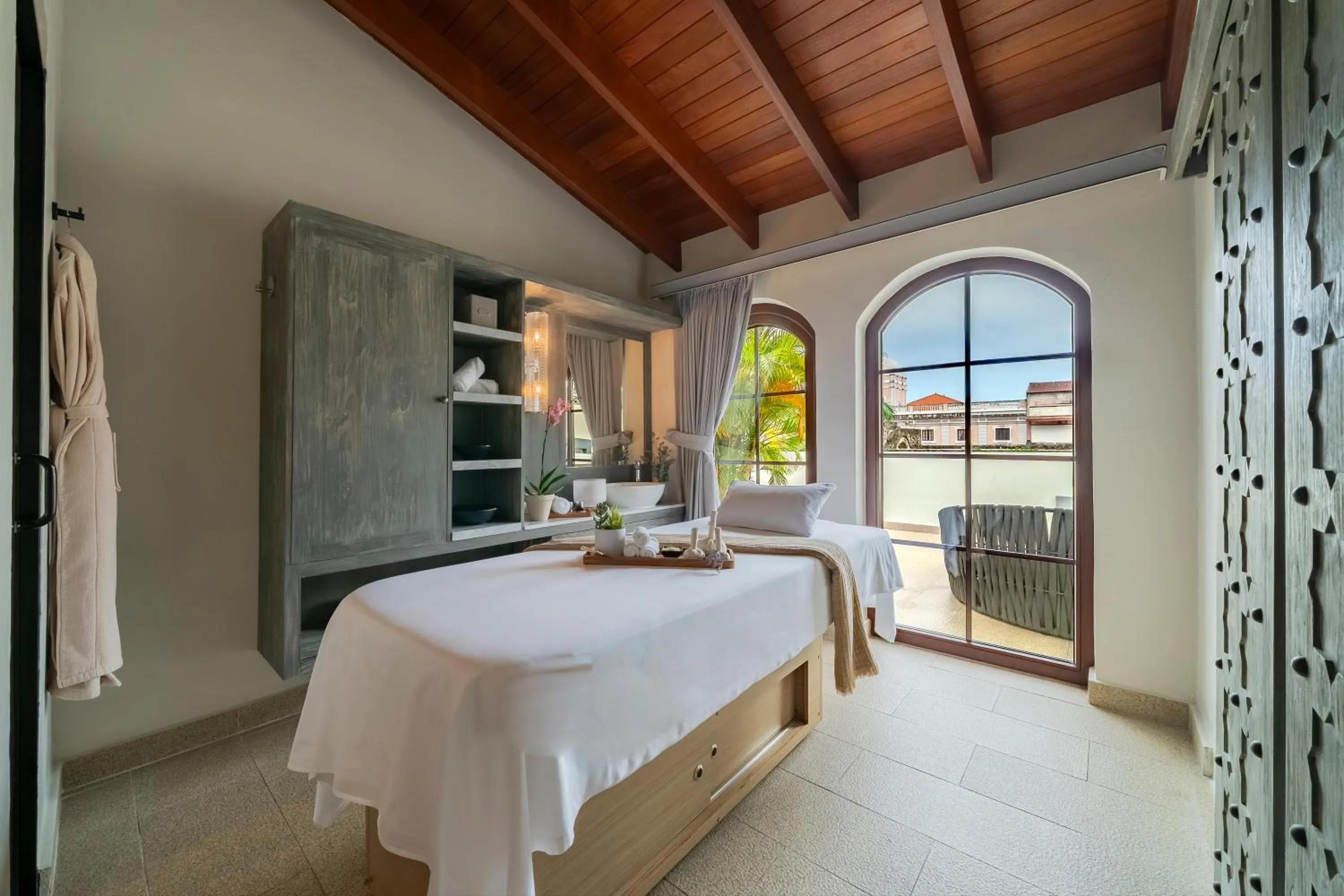 Bed in Hotel La Compañía Casco Antiguo