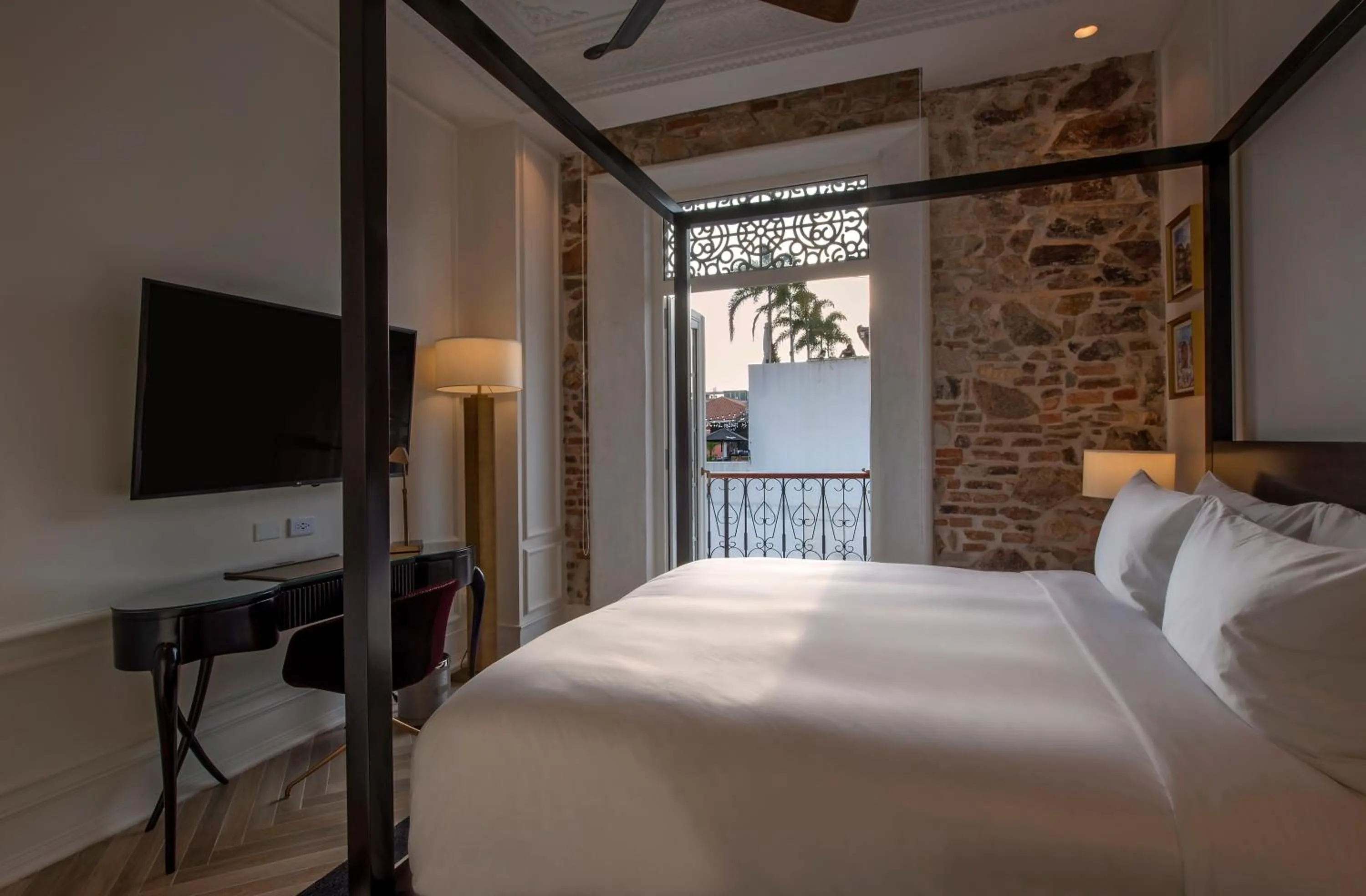 Bed in Hotel La Compañía Casco Antiguo