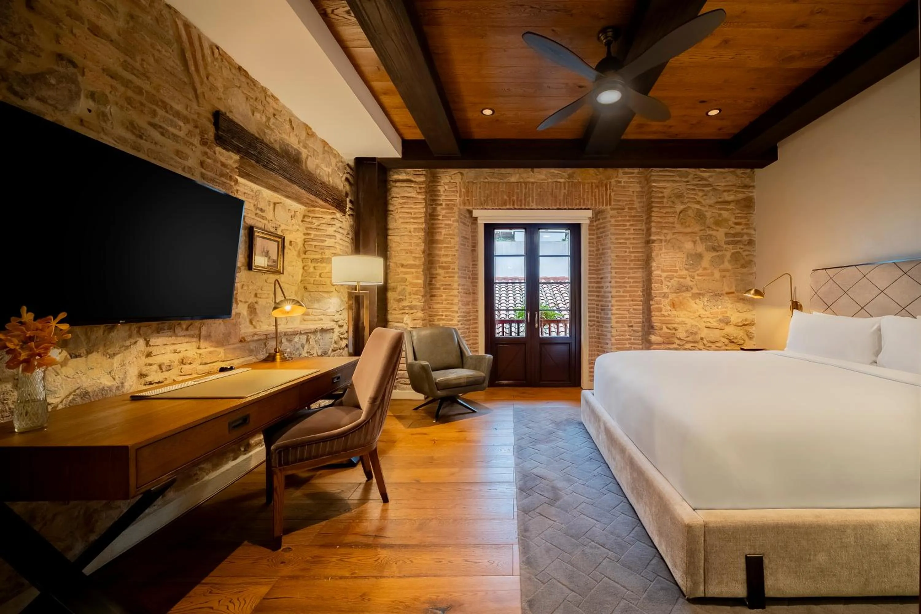 Bed in Hotel La Compañía Casco Antiguo