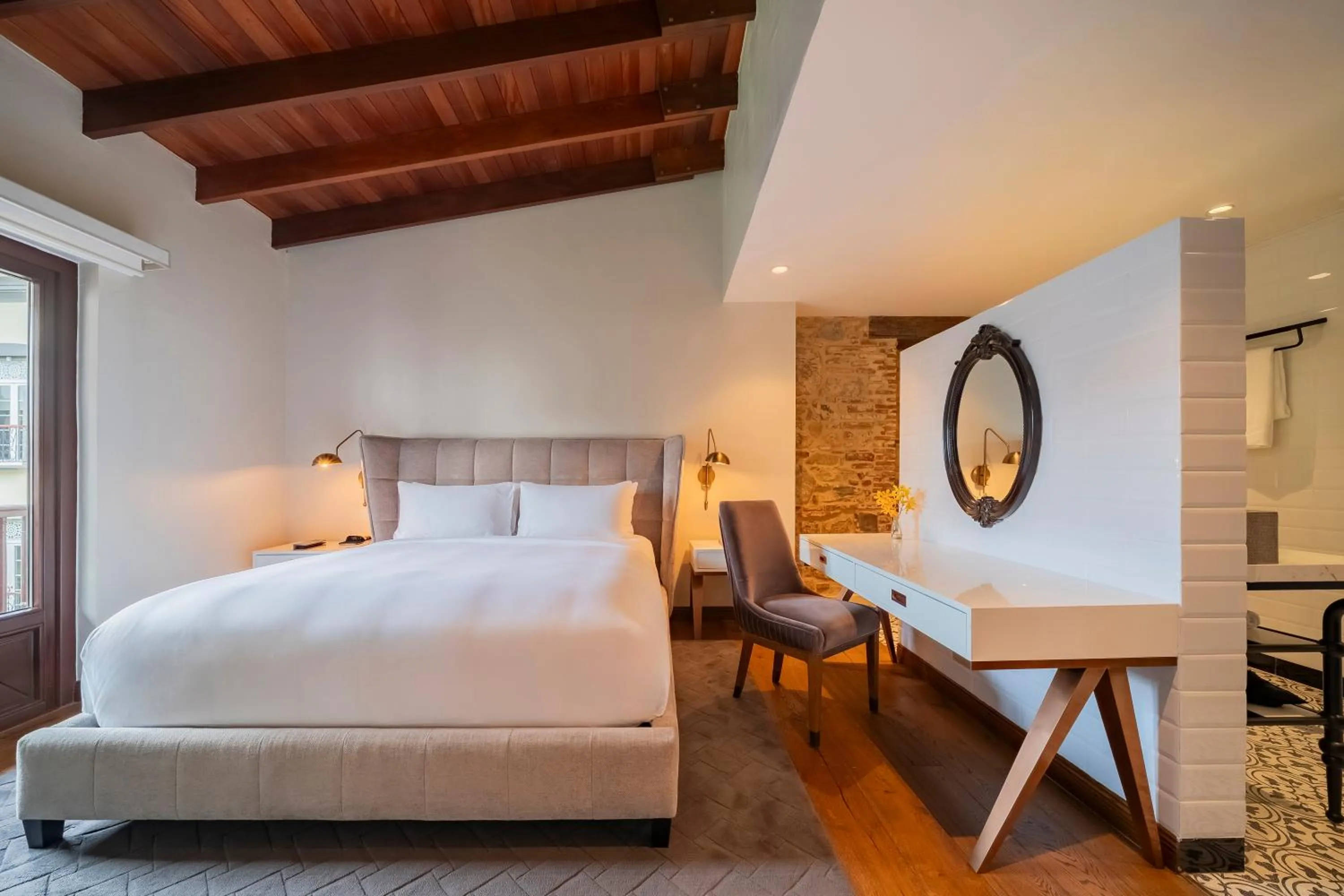 Bed in Hotel La Compañía Casco Antiguo