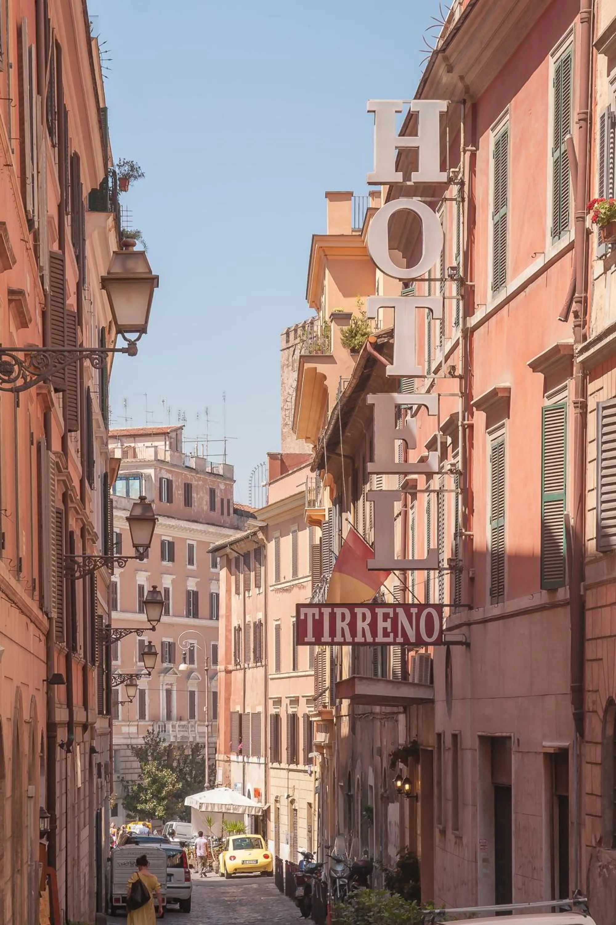 Facade/entrance in Hotel Tirreno