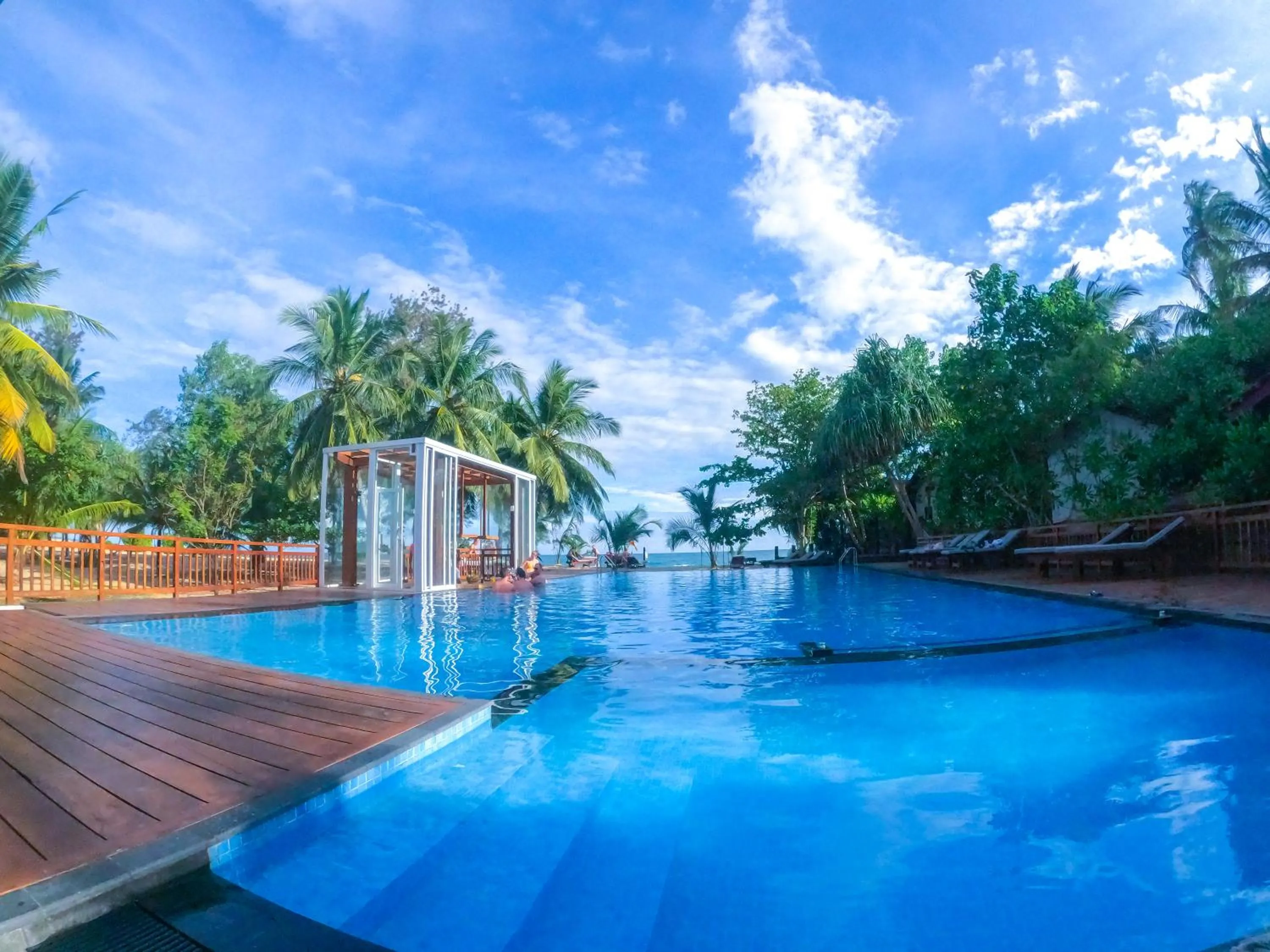 Swimming pool in Marakolliya Beach Resort