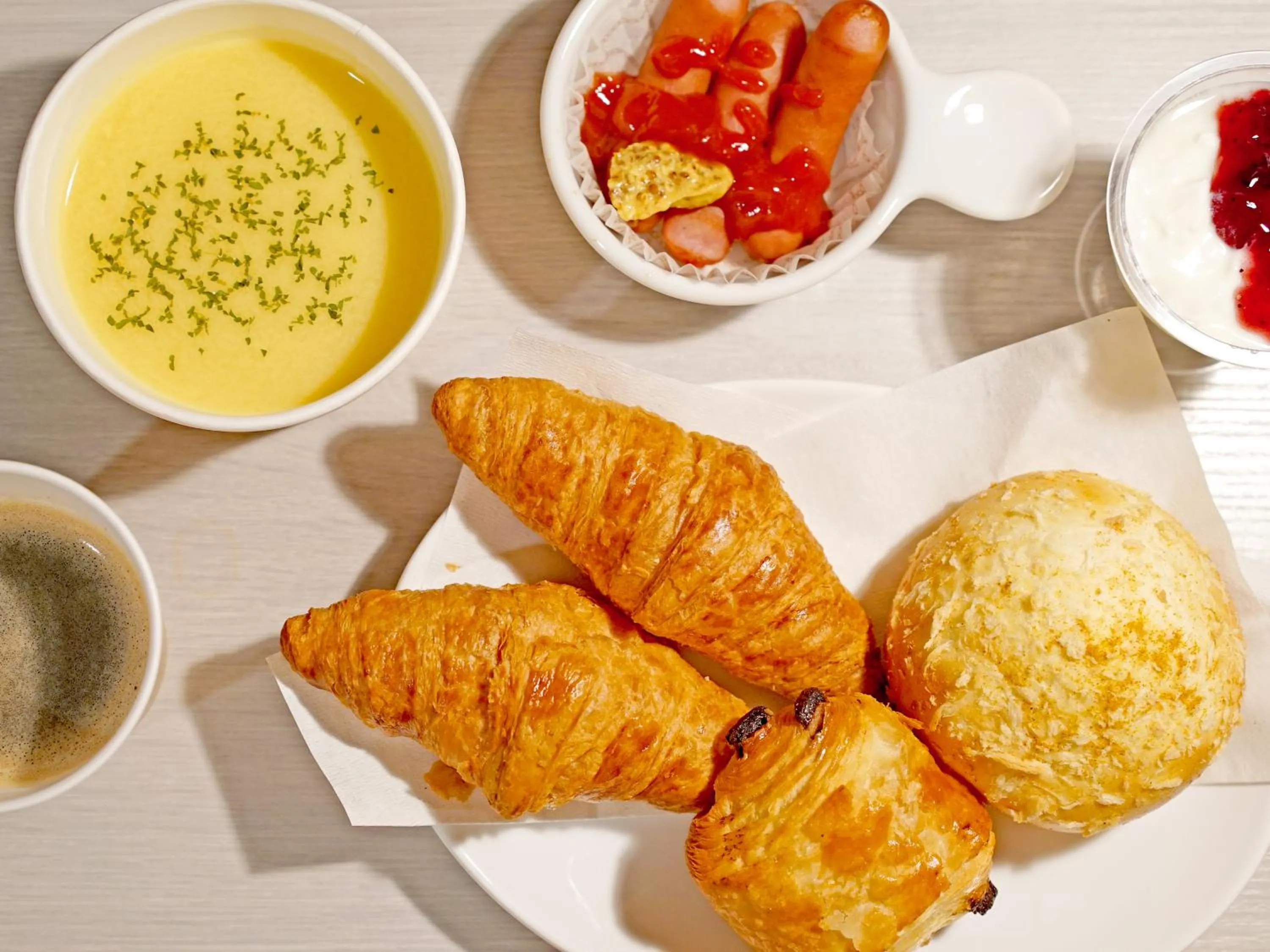 Breakfast in Hotel AreaOne Takamatsu City