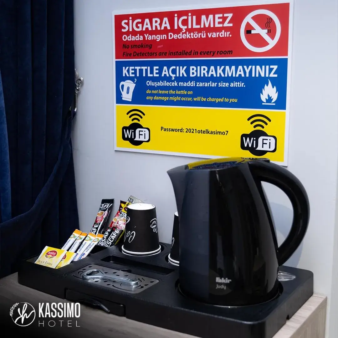 Coffee/tea facilities in Kassimo Hotel Coffee/tea facilities in Kassimo Hotel