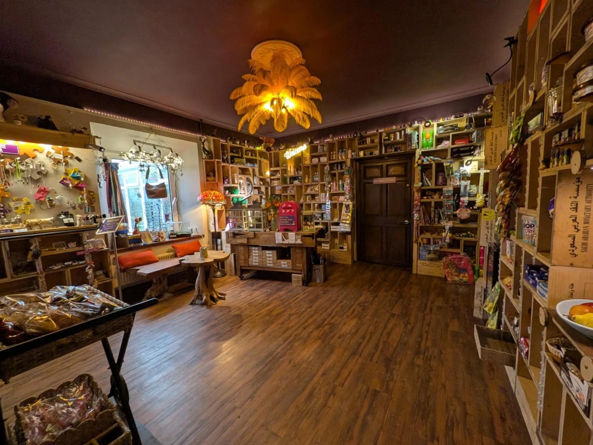 Lobby or reception in Farmhouse B&B Family stay or Romantic break, on our smallholding close to Narberth