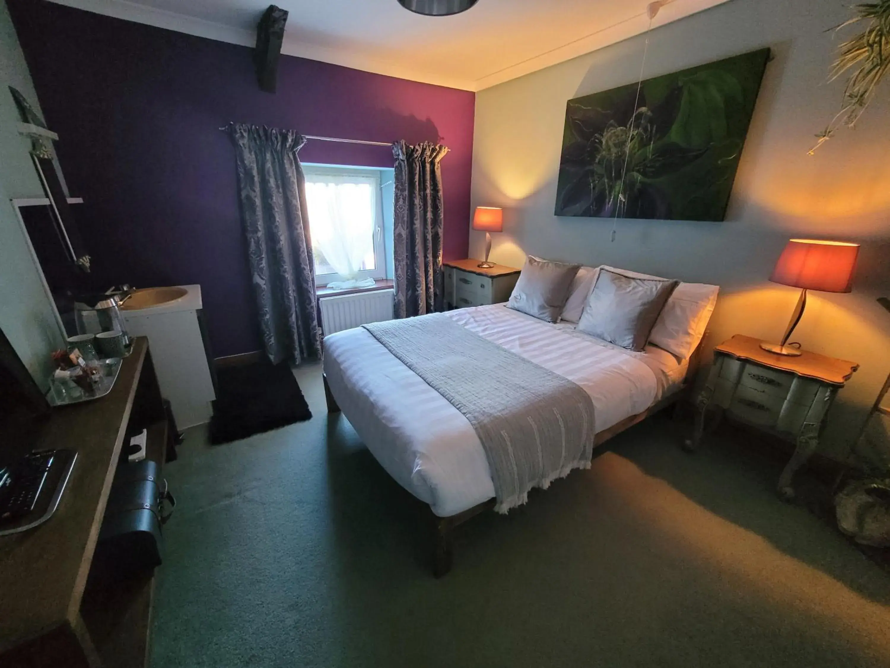 Double Room with Private Bathroom in Farmhouse B&B Family stay or Romantic break, on our smallholding close to Narberth Double Room with Private Bathroom in Farmhouse B&B Family stay or Romantic break, on our smallholding close to Narberth