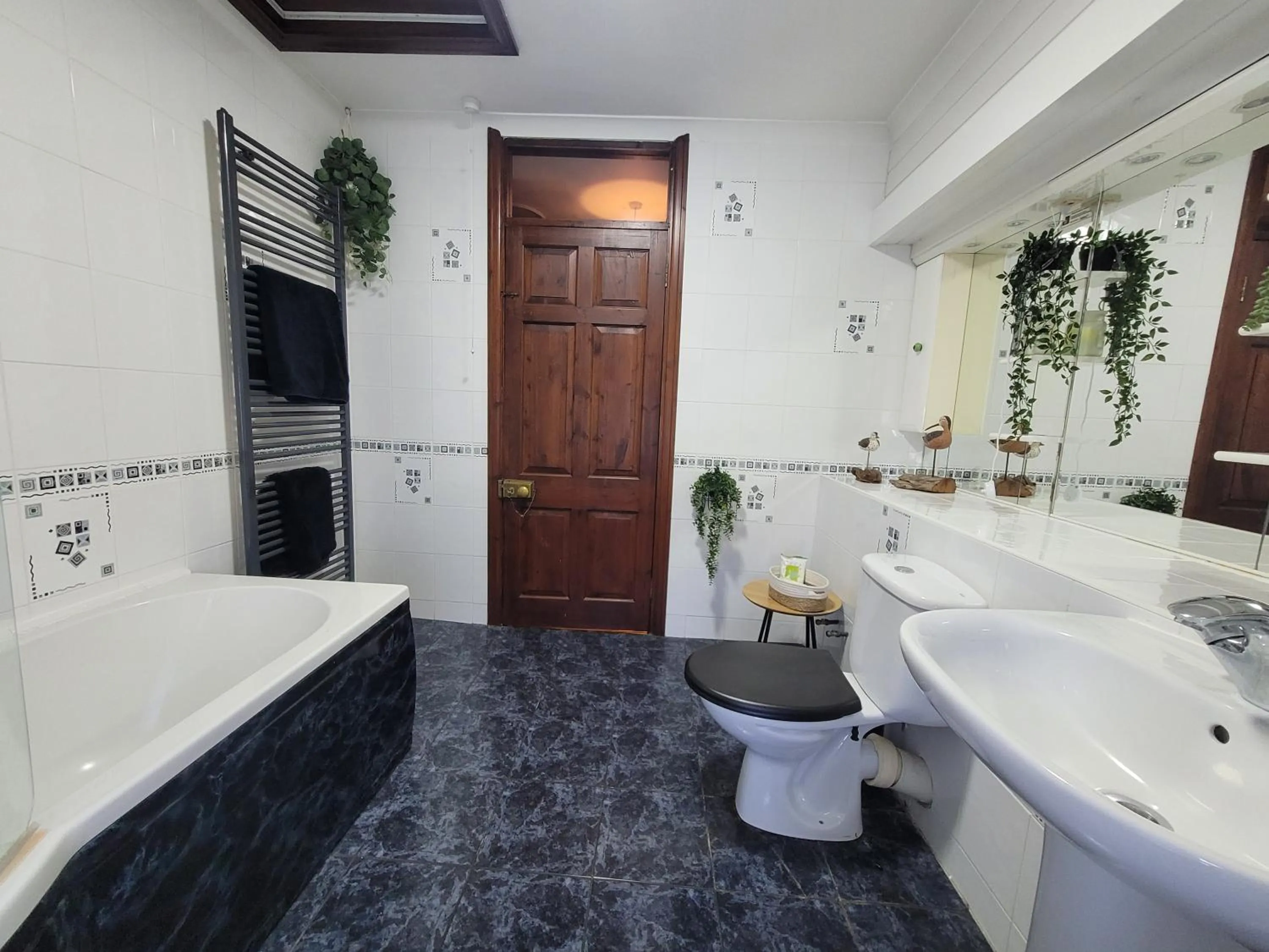 Bathroom in Hideaway Escapes, Farmhouse B&B & Holiday Home, Ideal family stay or Romantic break, Friendly animals on our smallholding in beautiful Pembrokeshire setting close to Narberth