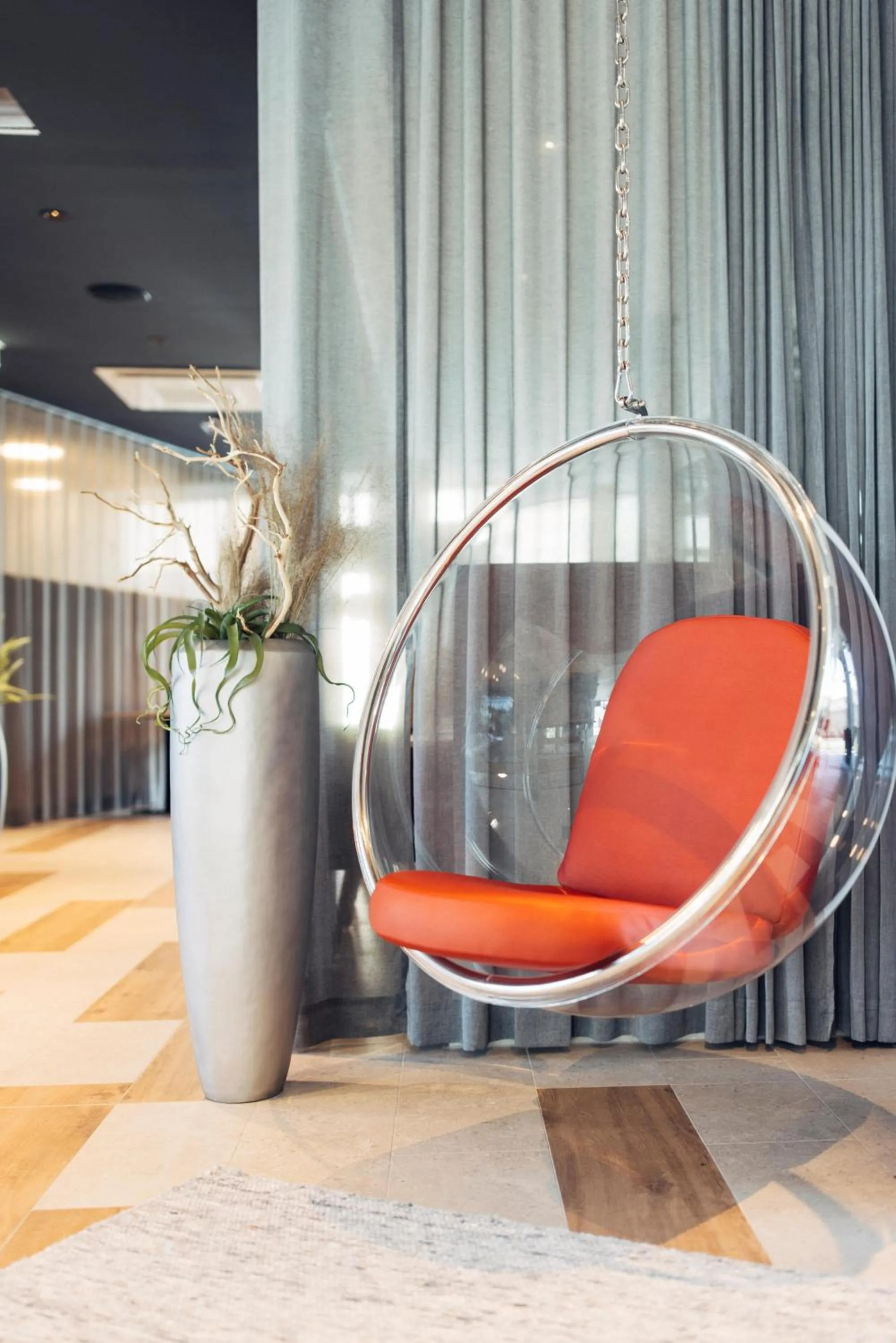 Lobby or reception in harry's home Telfs hotel & apartments