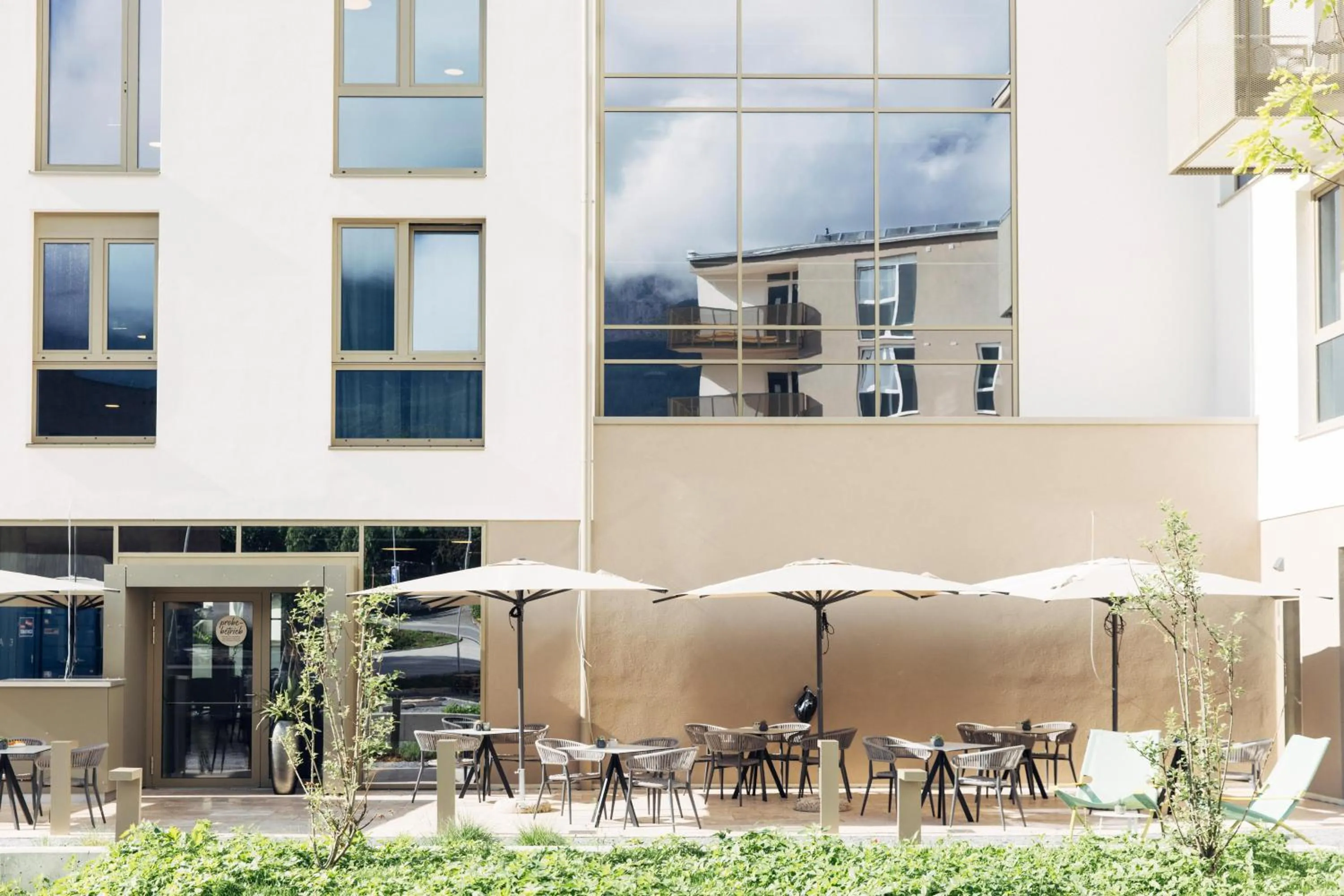 Balcony/Terrace in harry's home Telfs hotel & apartments