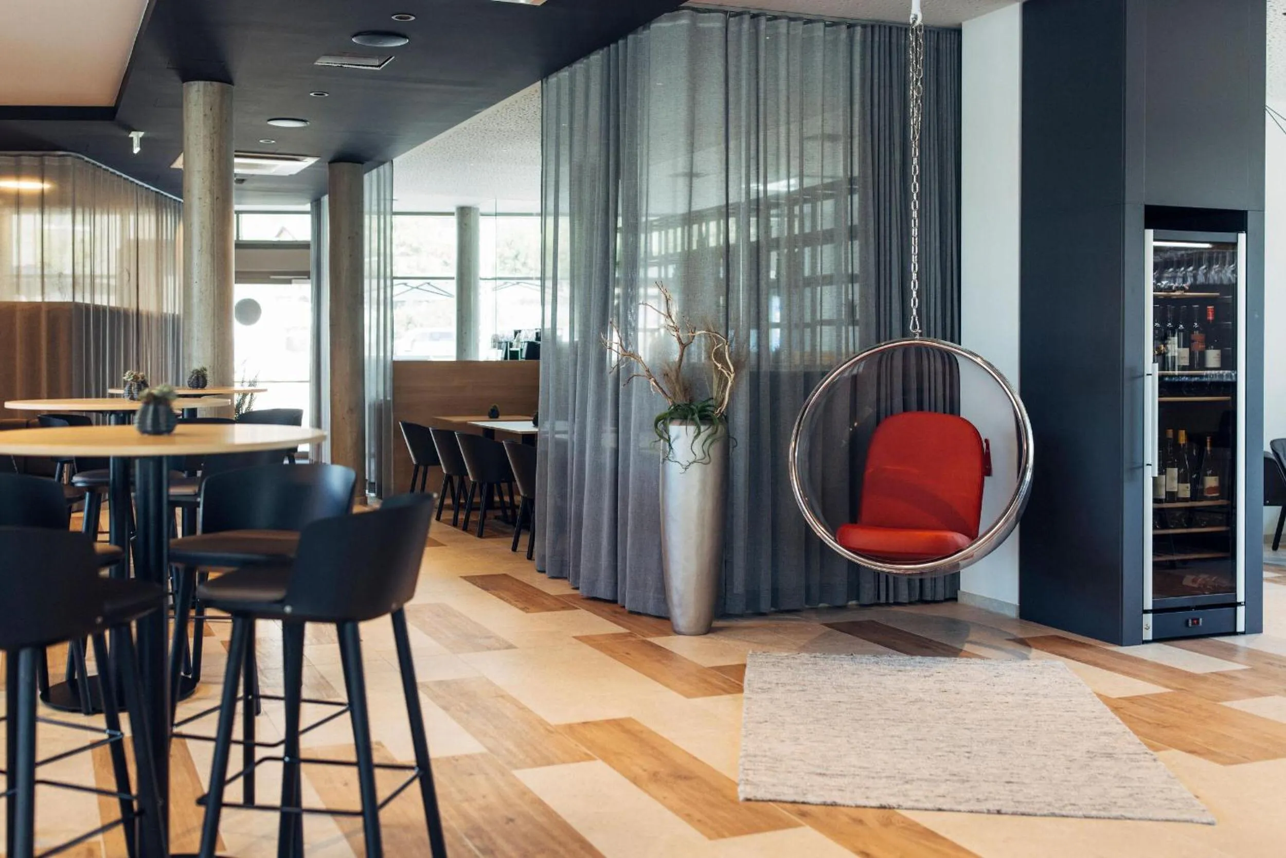 Lobby or reception in harry's home Telfs hotel & apartments