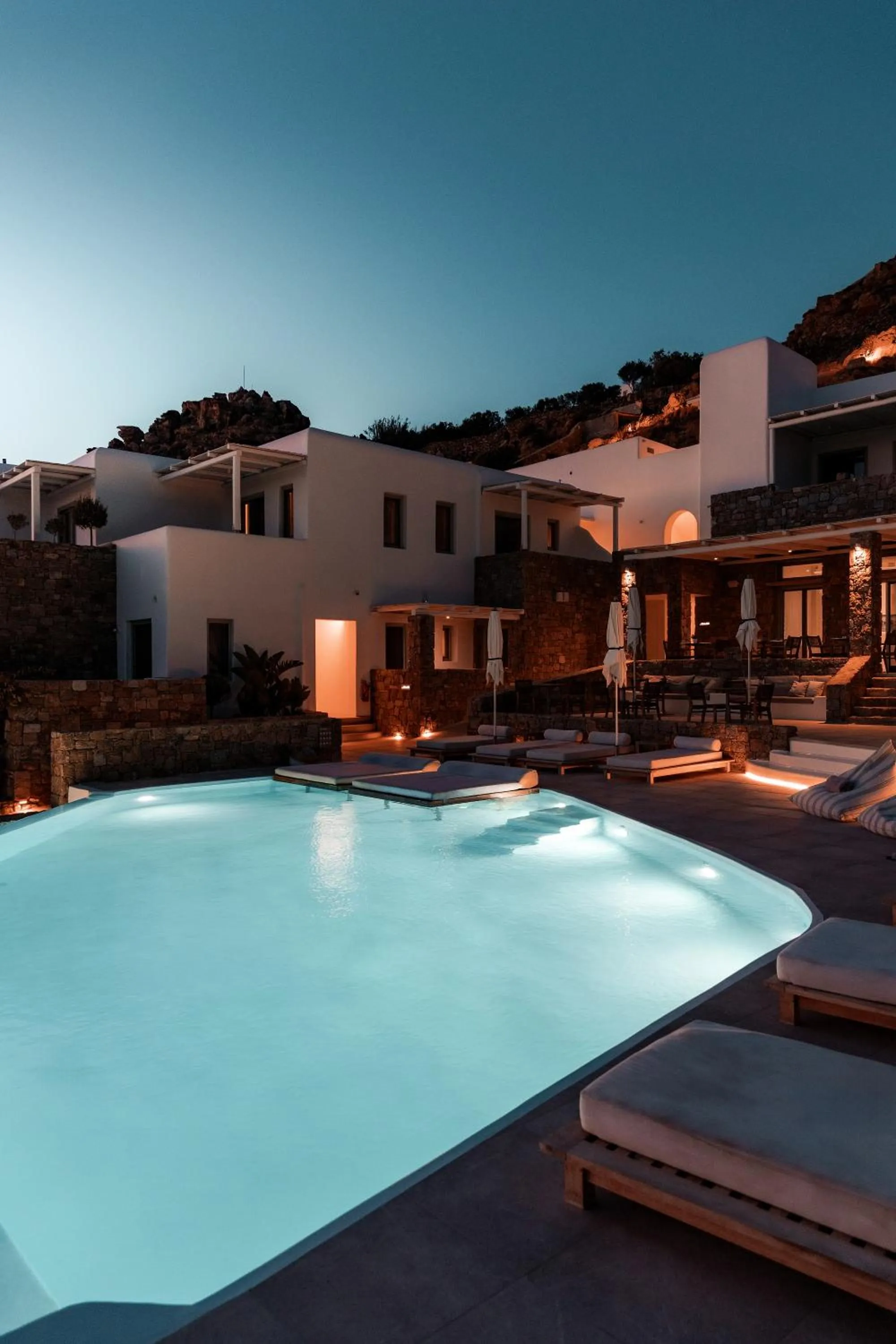 Property building in Arocaria Mykonos