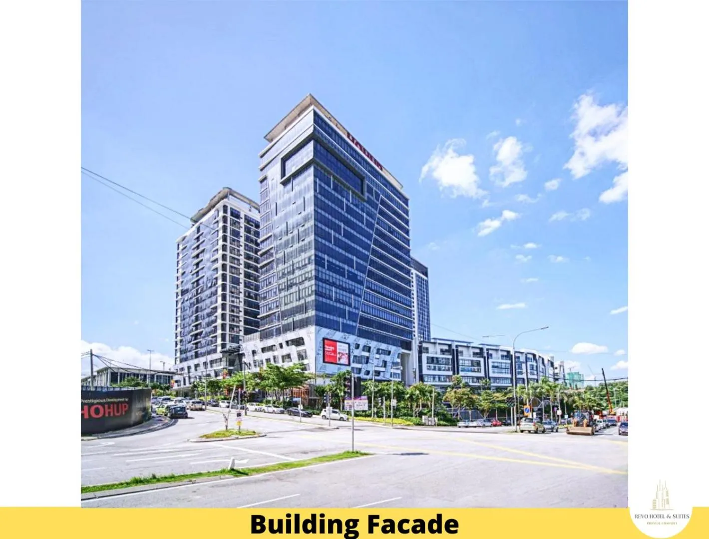 Property building in Revo Hotel & Suites Kuala Lumpur Bukit Jalil by The Cynefin
