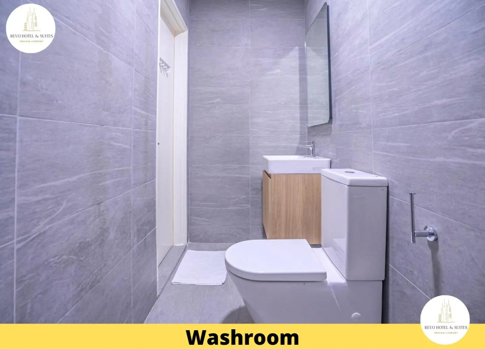 Bathroom in Revo Hotel & Suites Kuala Lumpur Bukit Jalil by The Cynefin