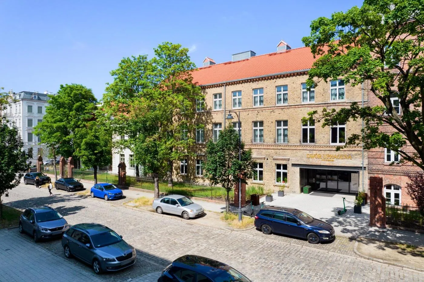 Property building in ARCHE Dwór Uphagena Gdańsk