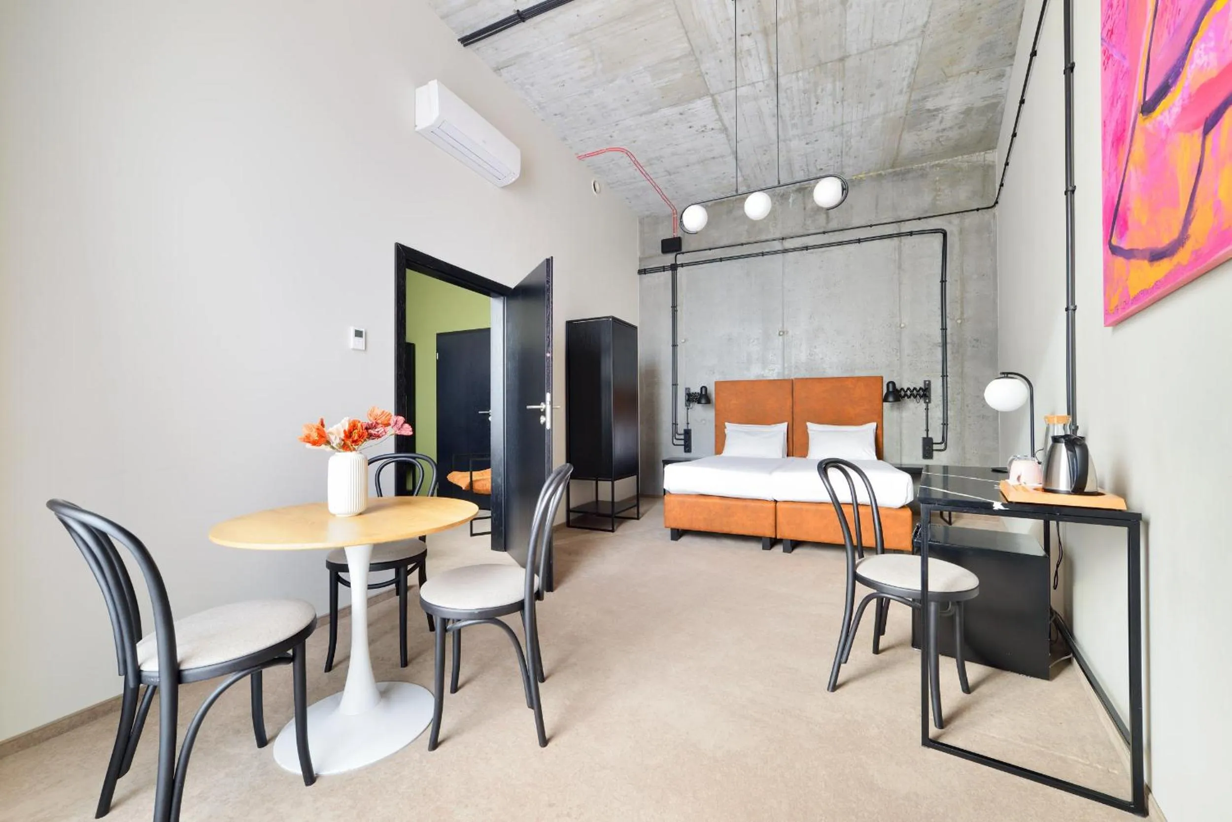 Bed in ARCHE Dwór Uphagena Gdańsk