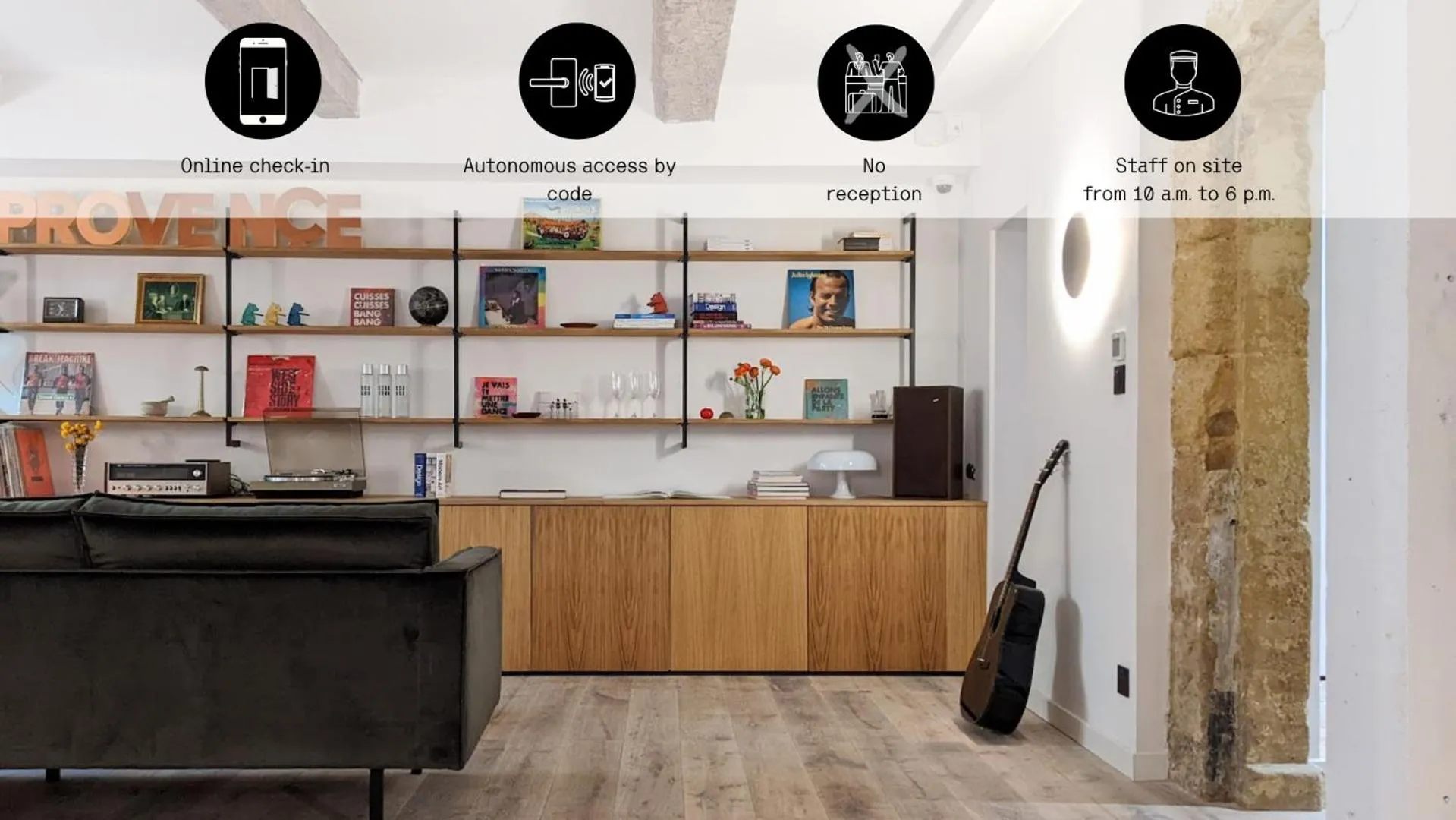 Living room in Maison Juste