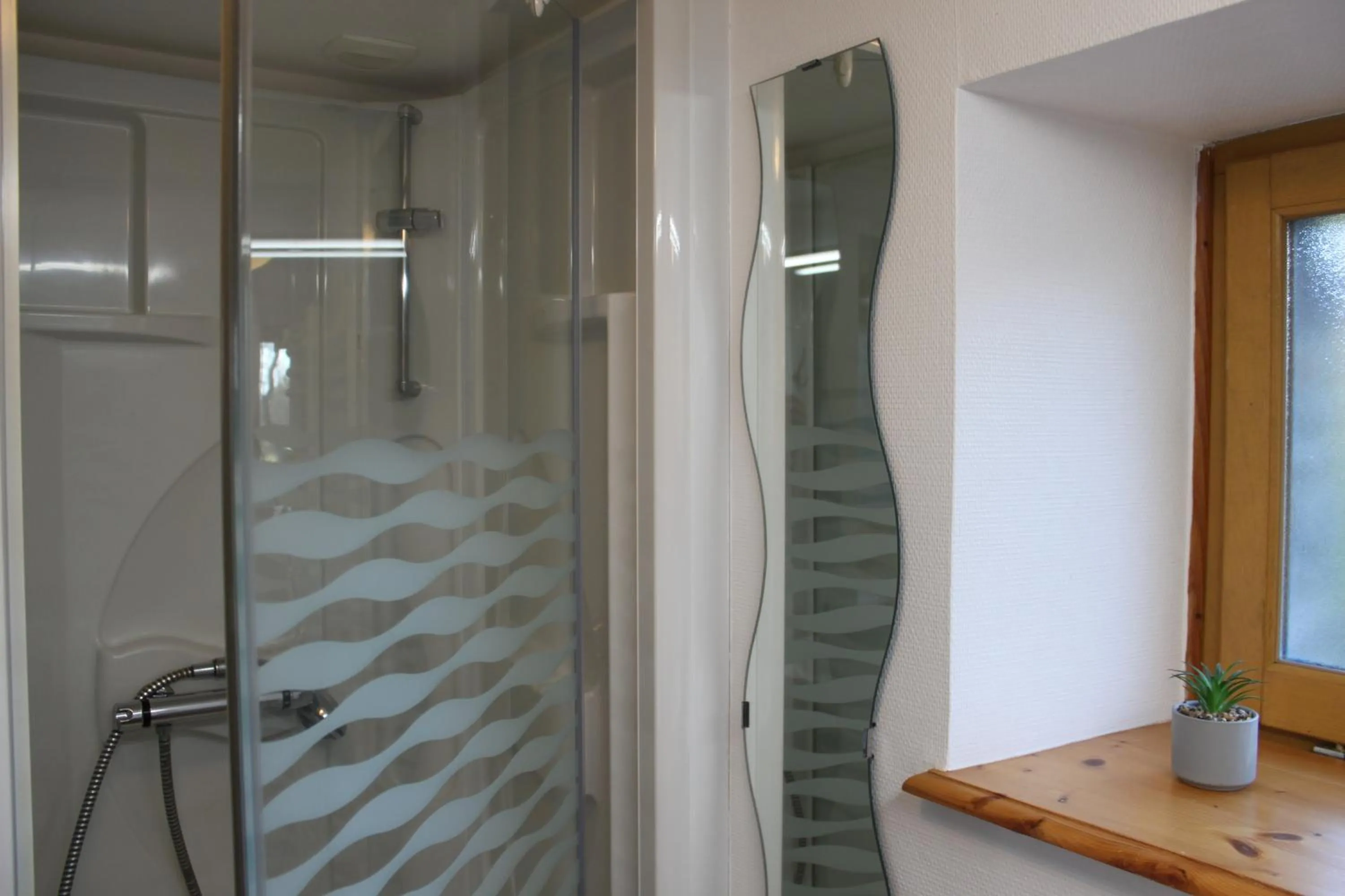 Bathroom in Gîtes chez l'habitant La Touche d'en Bas