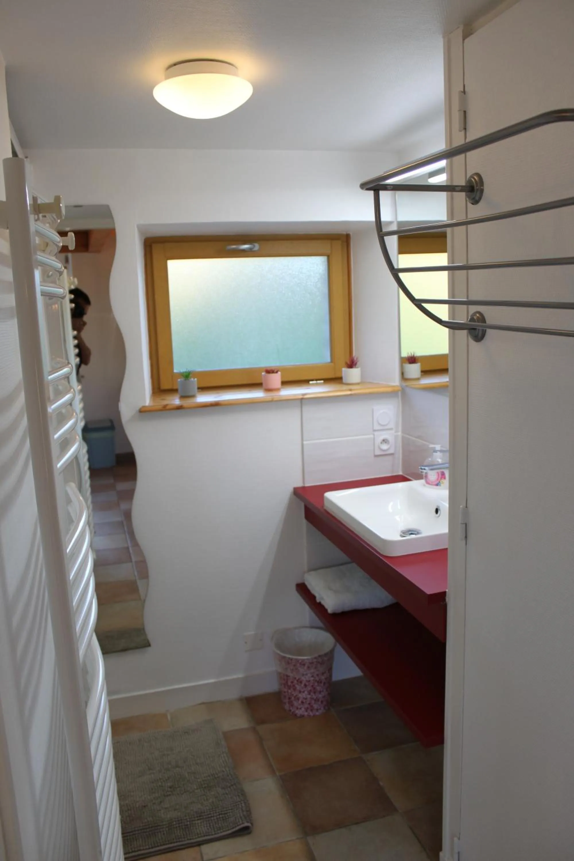 Bathroom in Gîtes chez l'habitant La Touche d'en Bas